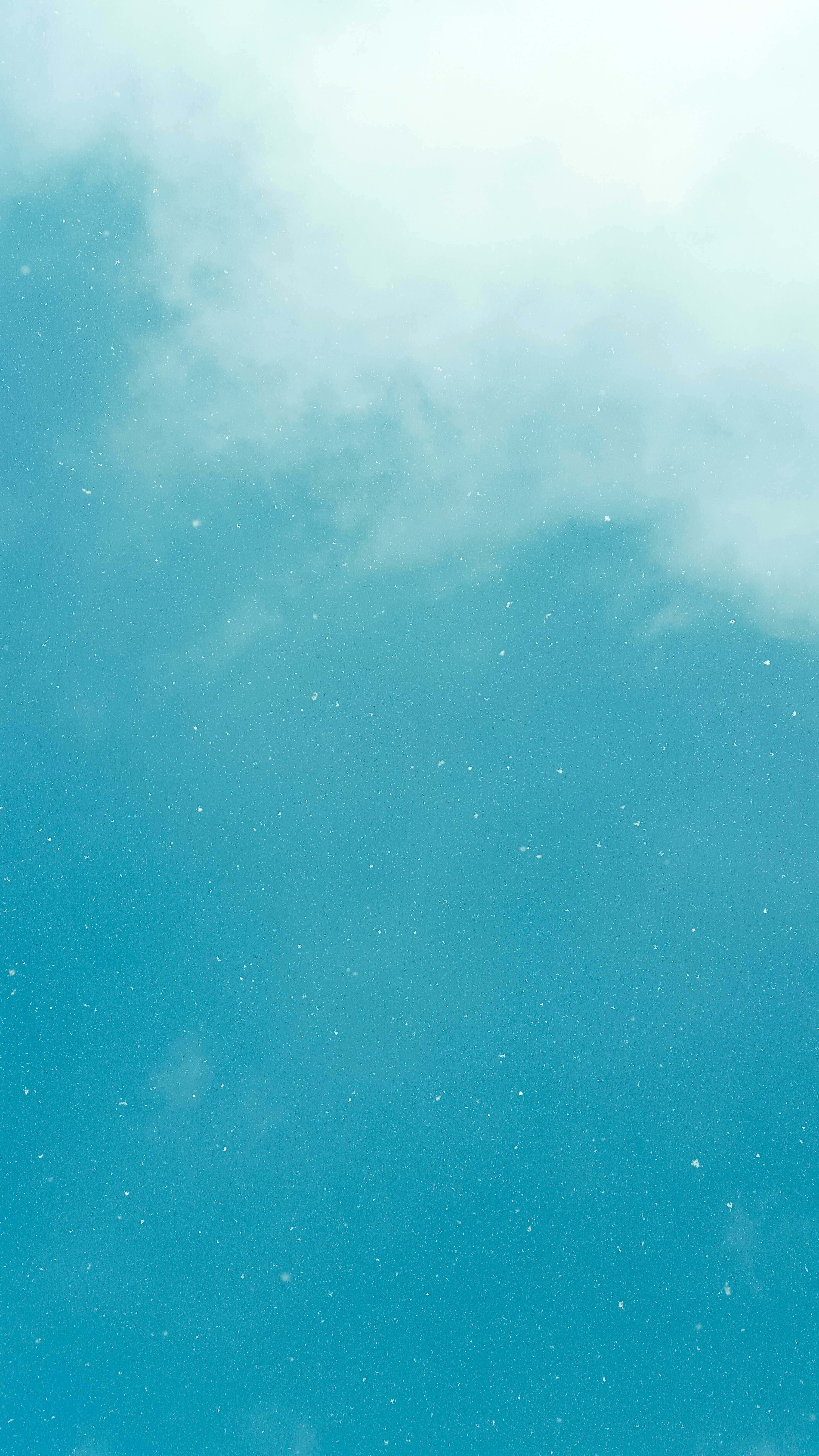 Asul na Aesthetic na Ulap na Background para sa Picsart Wallpaper
