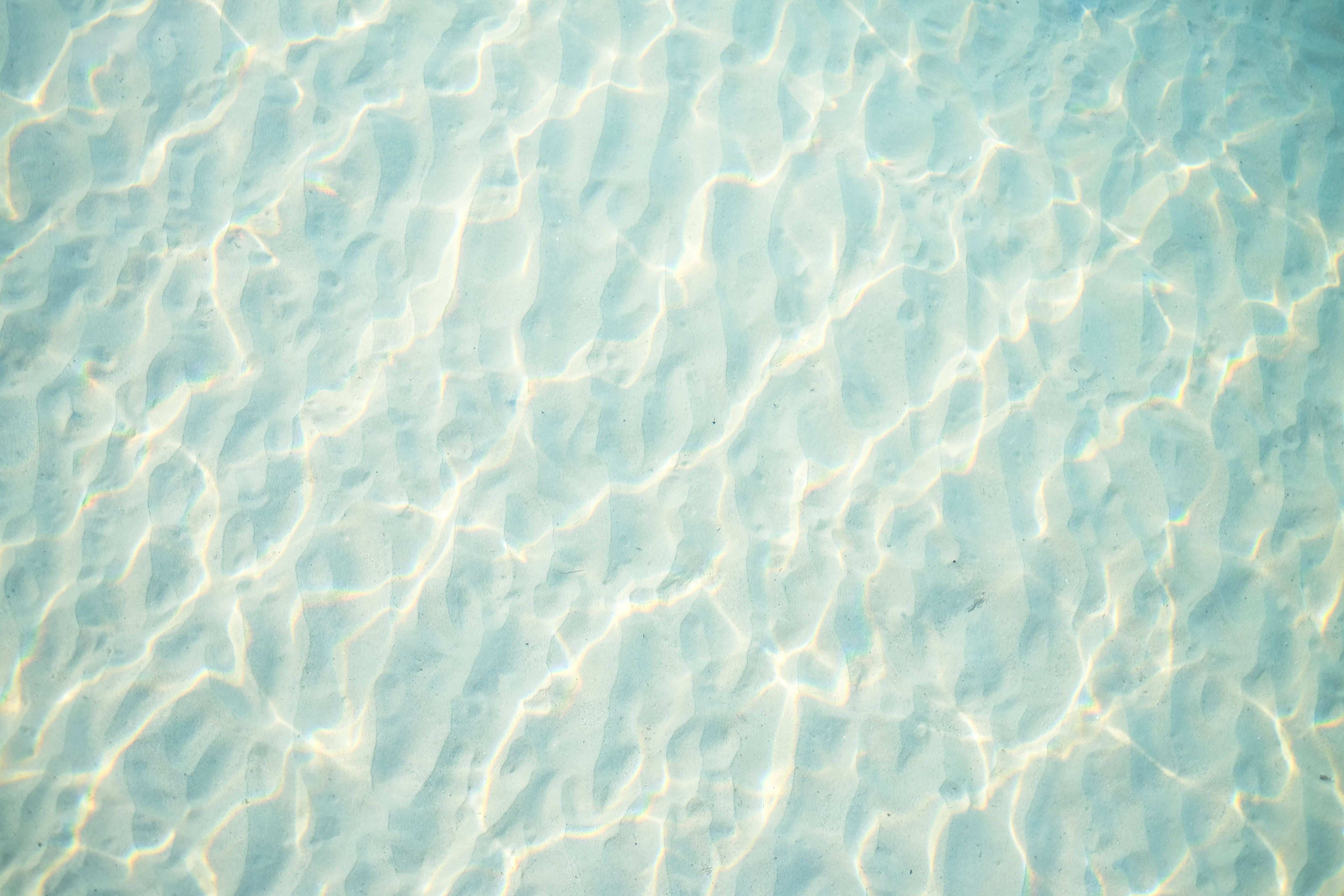 Asul na Pastel Aesthetic na Tubig Wallpaper