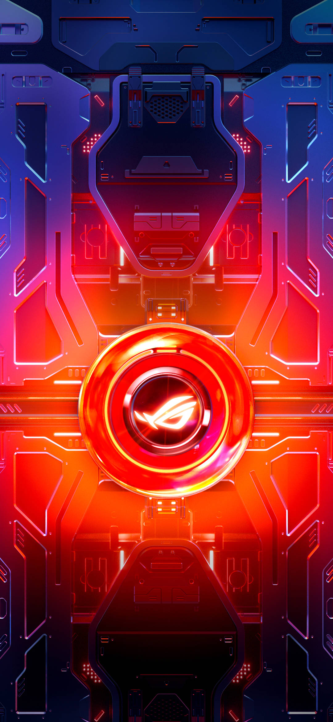 Asus ROG Phone Pulang Bilog Wallpaper