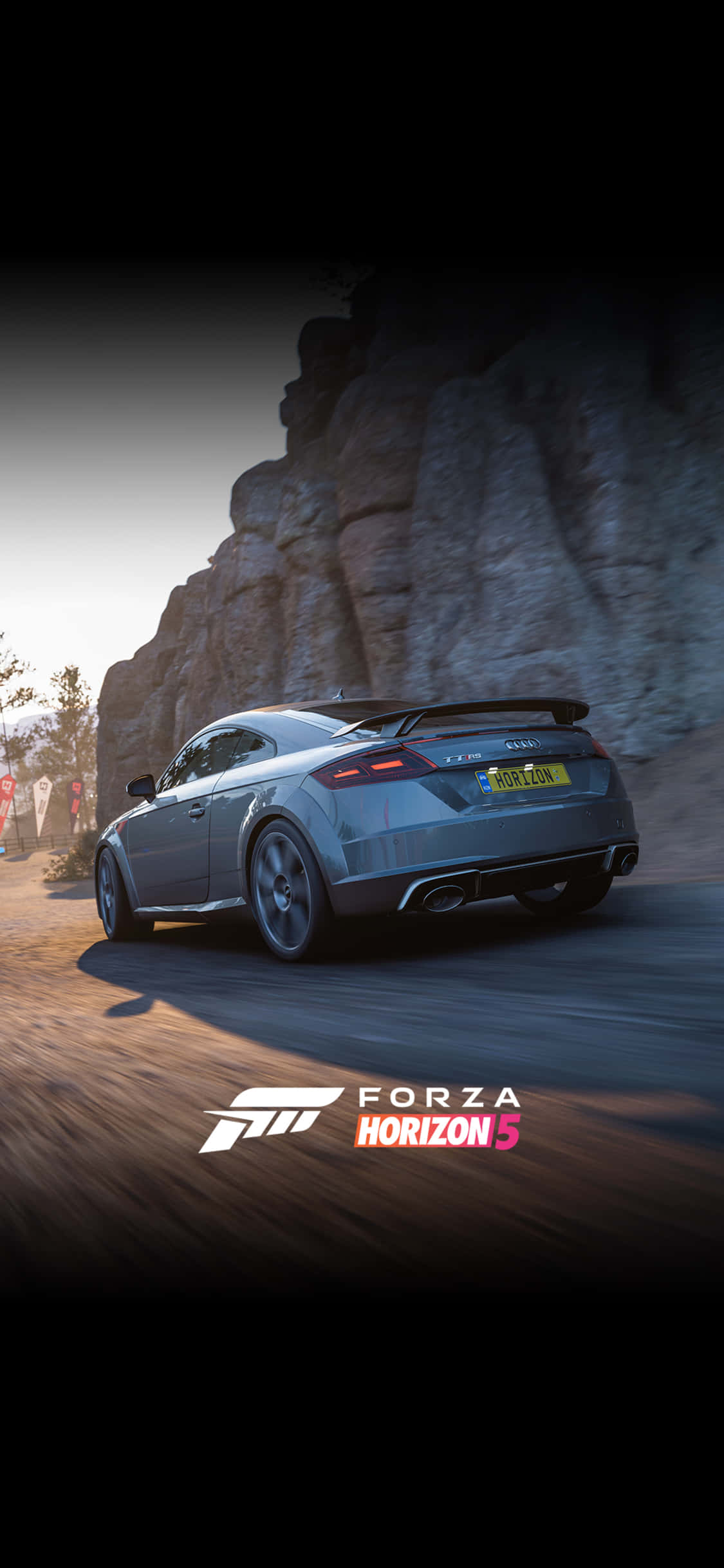 Audi TT iPhone X Forza Motorsport 7 Background Wallpaper