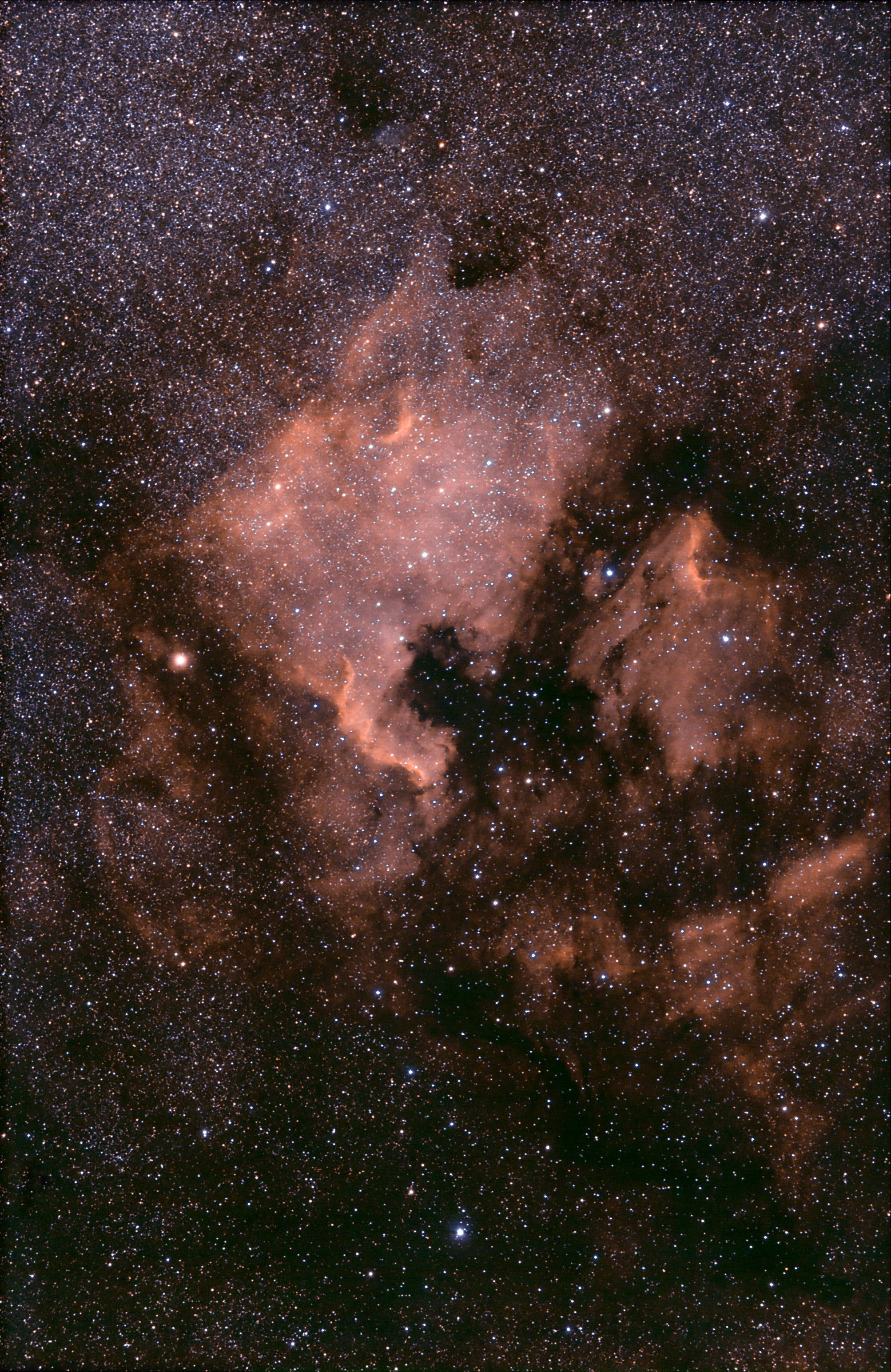 Nebula na Puno ng Makikinang Bituin Wallpaper