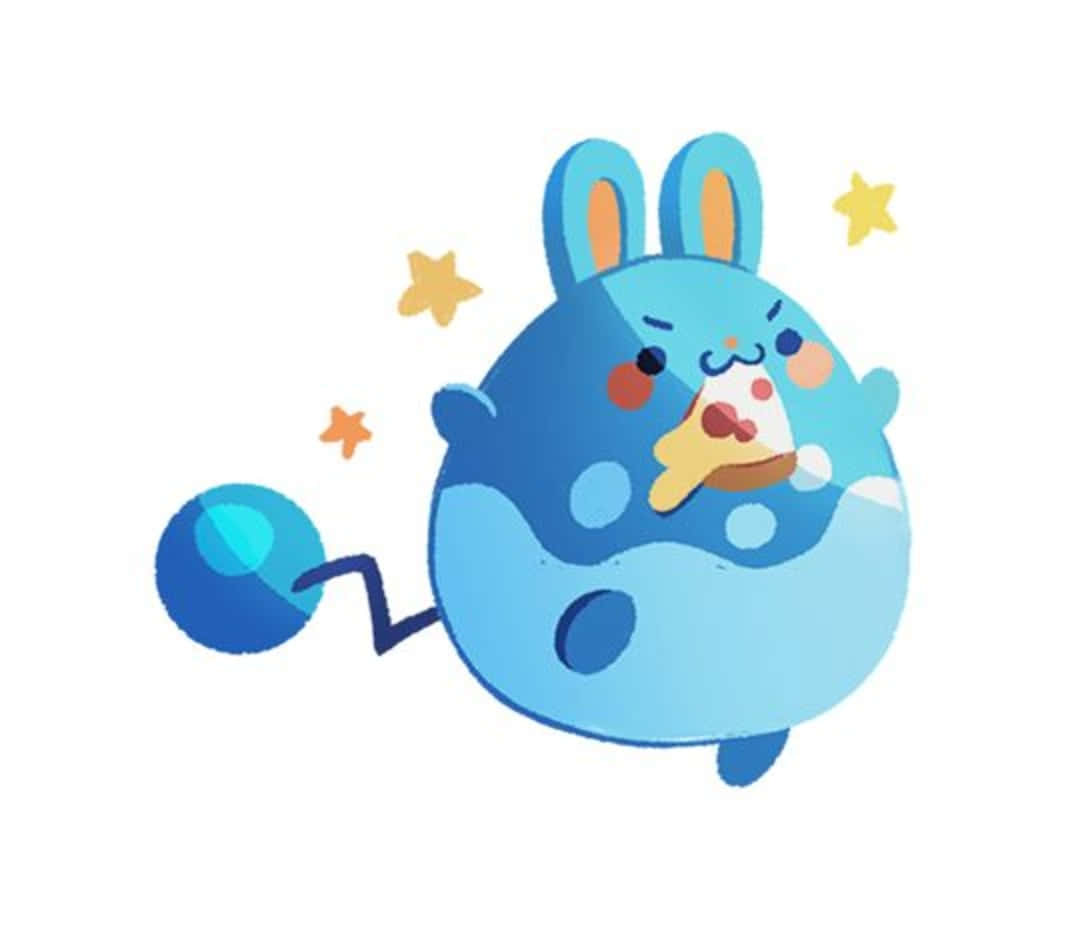 Azumarill at Mga Bituin Wallpaper