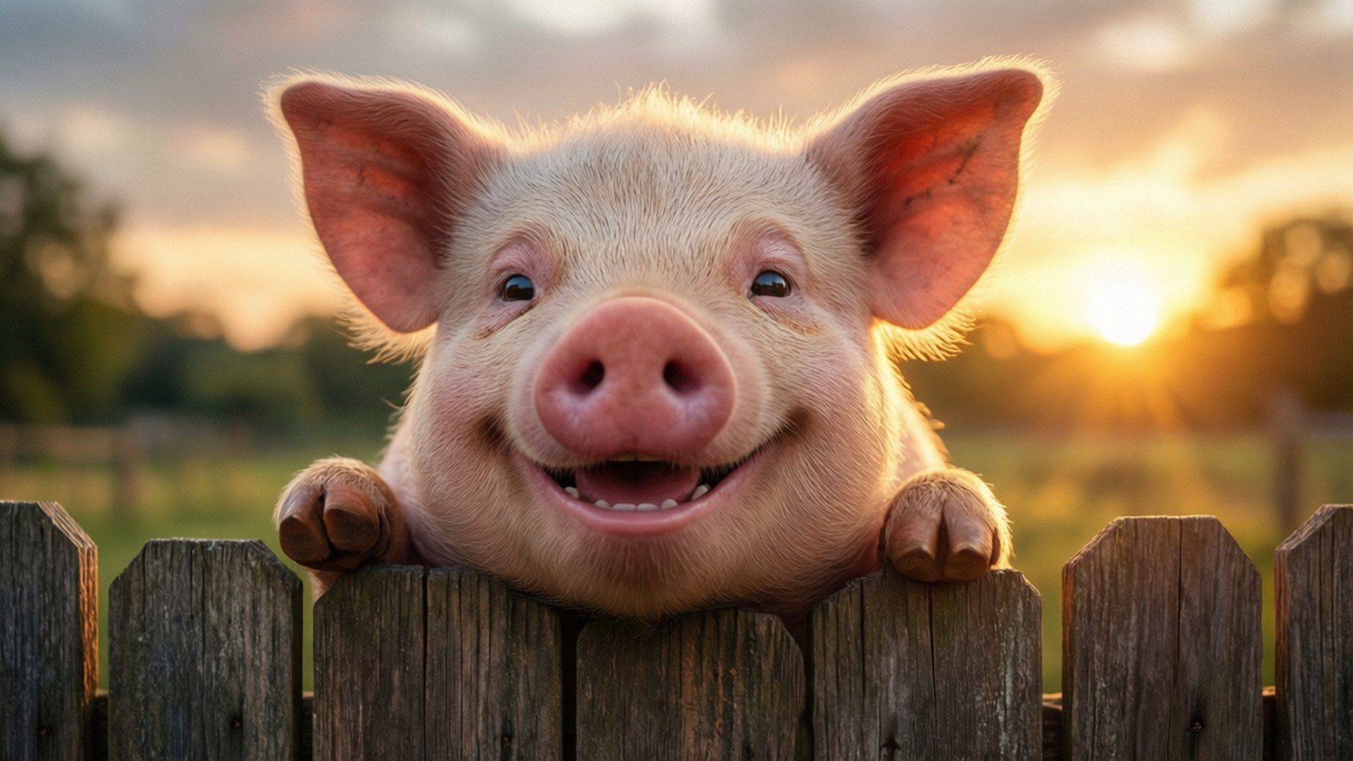 Baboy na Nagtatago Wallpaper