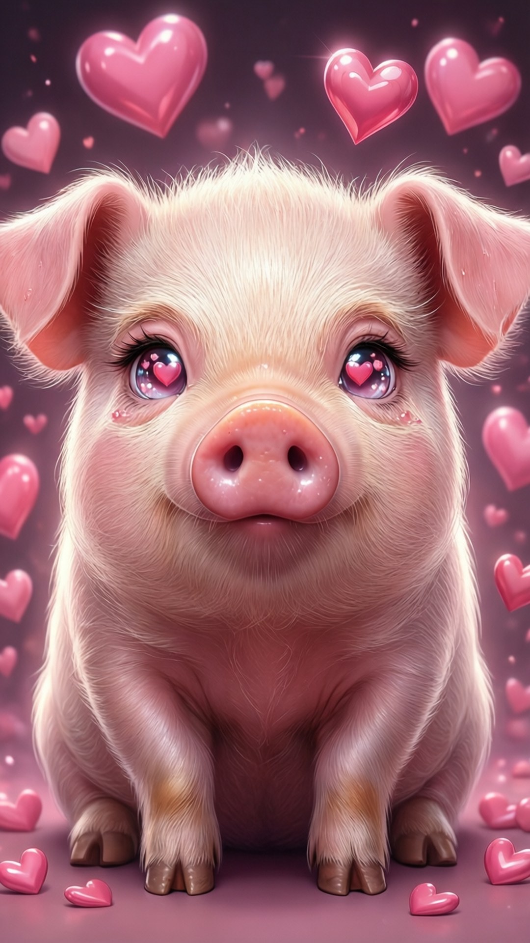Baboy na Sinaktan ng Pag-ibig Wallpaper