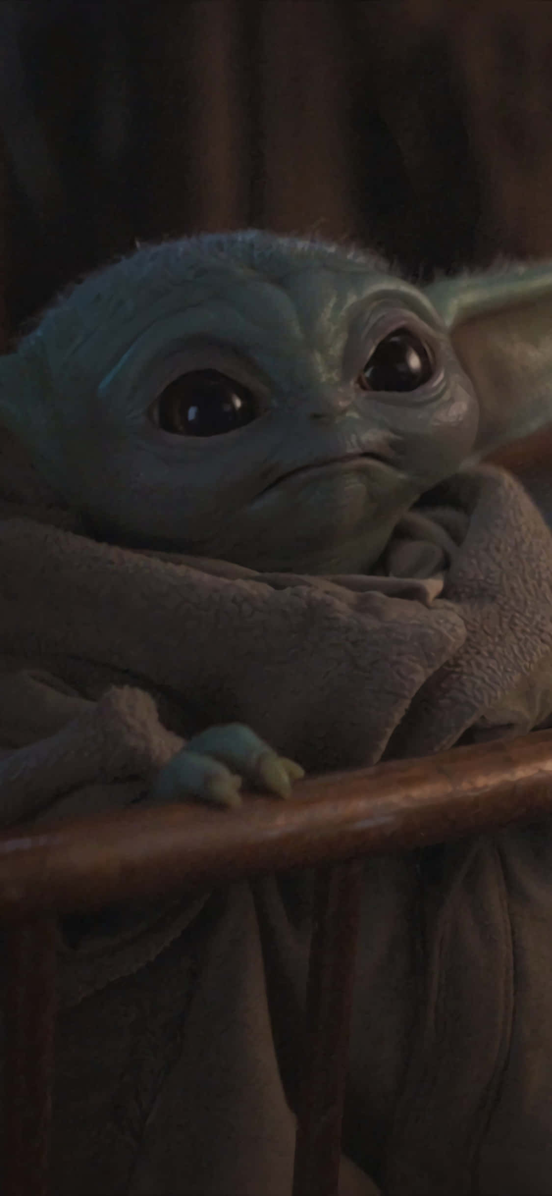 Baby Yoda Zoom Background Wallpaper