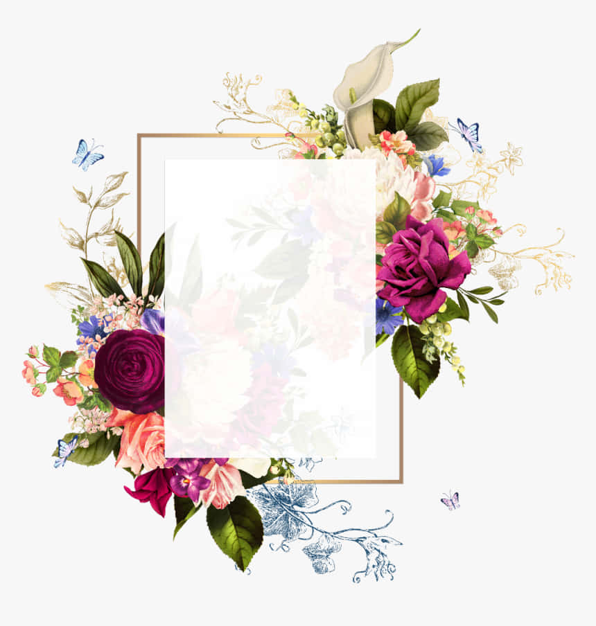 Background na Bulaklak Wallpaper
