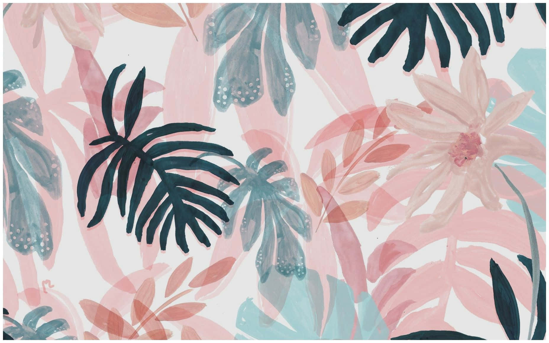 Background na Kulay Rosas na Pastel Wallpaper