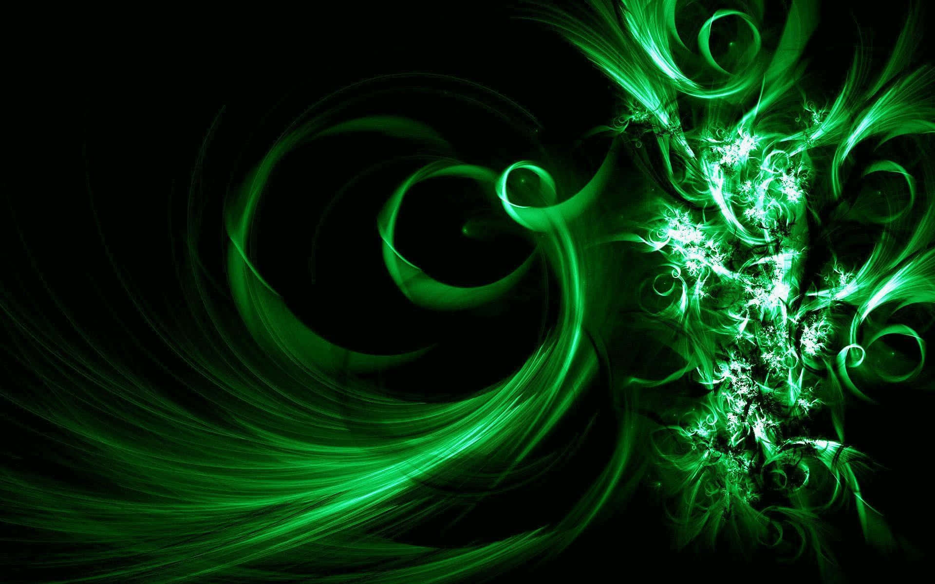 Background na Neon Green Wallpaper