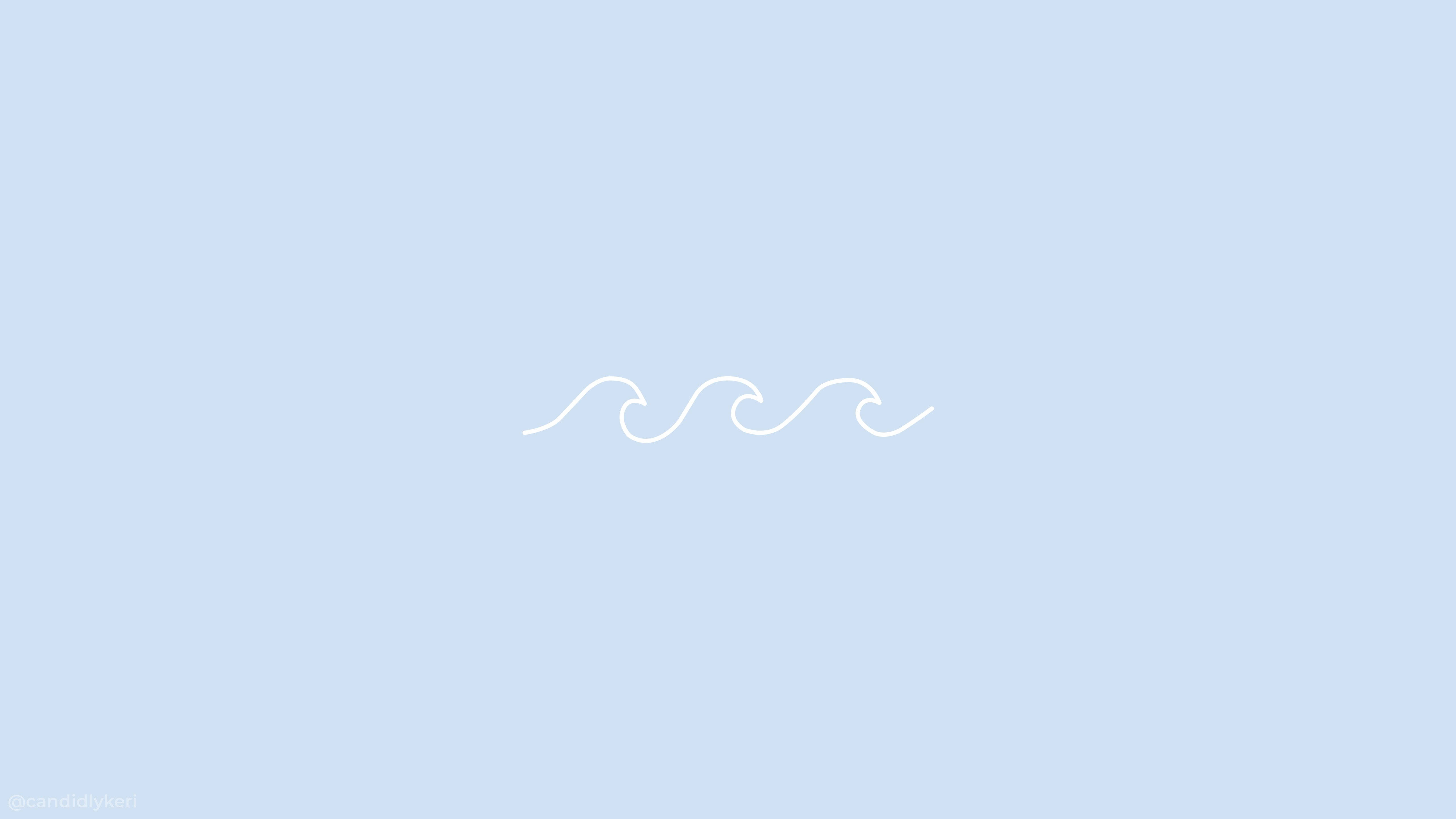 Background na Pastel Blue na May Alon Wallpaper