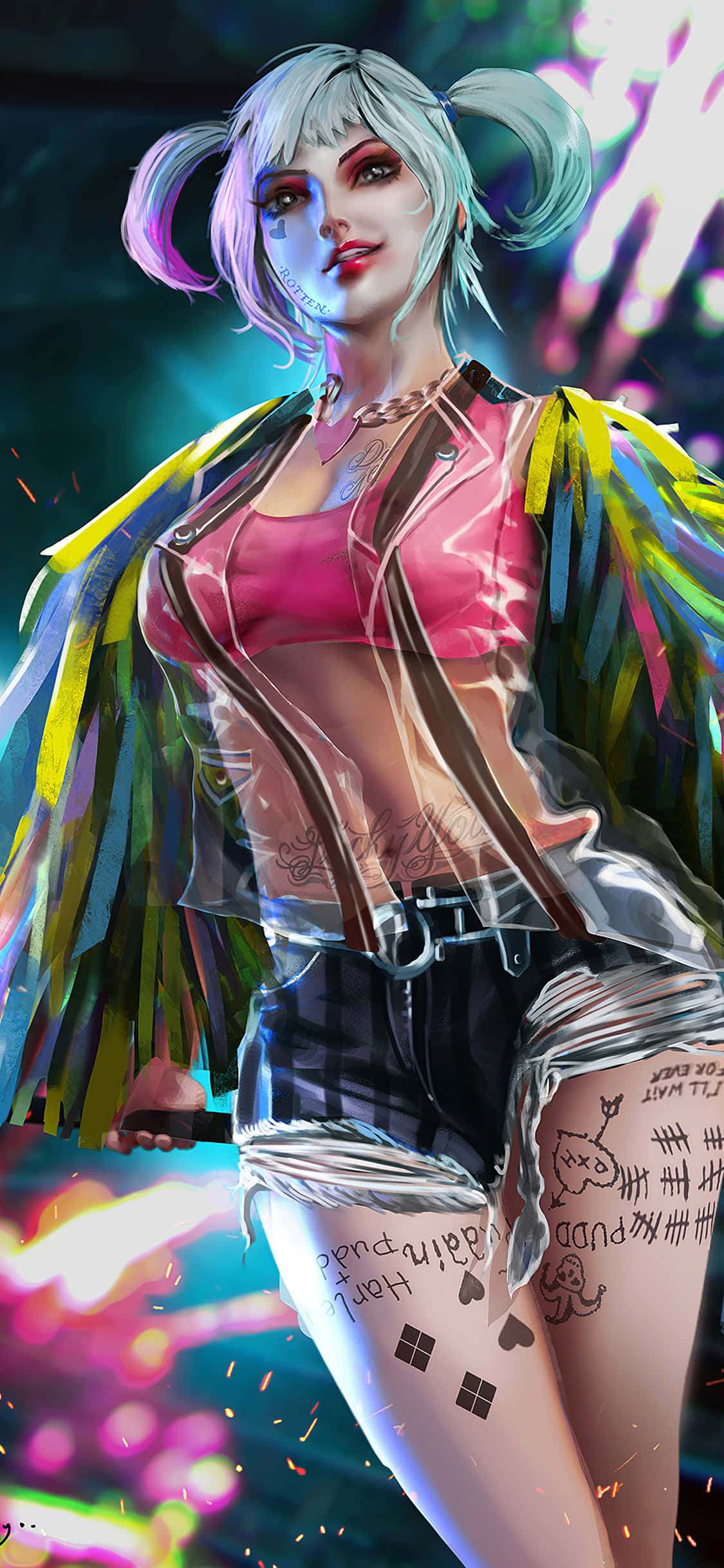 Background ng Birds Of Prey Wallpaper