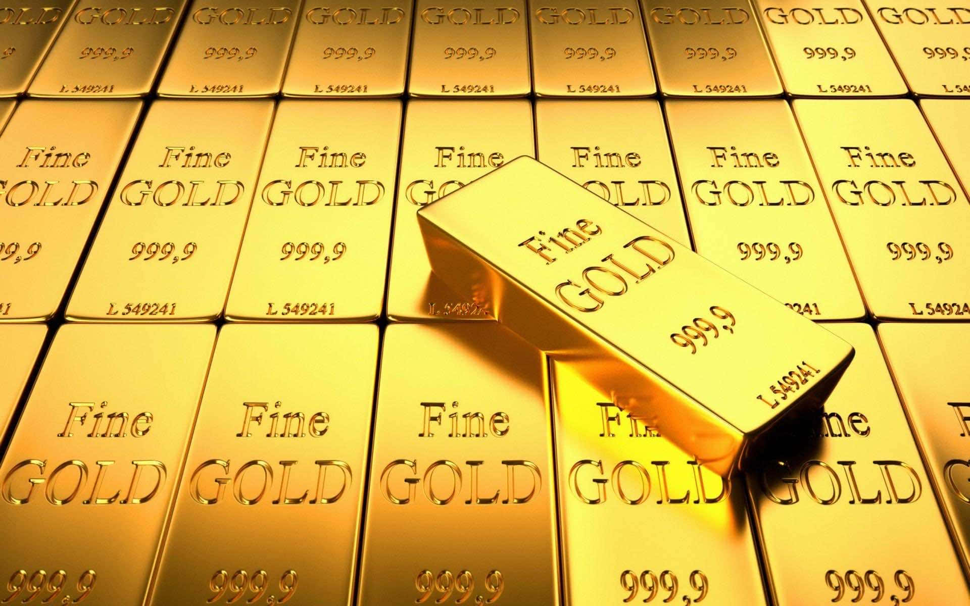 Background ng Ilang Gold Bars Wallpaper