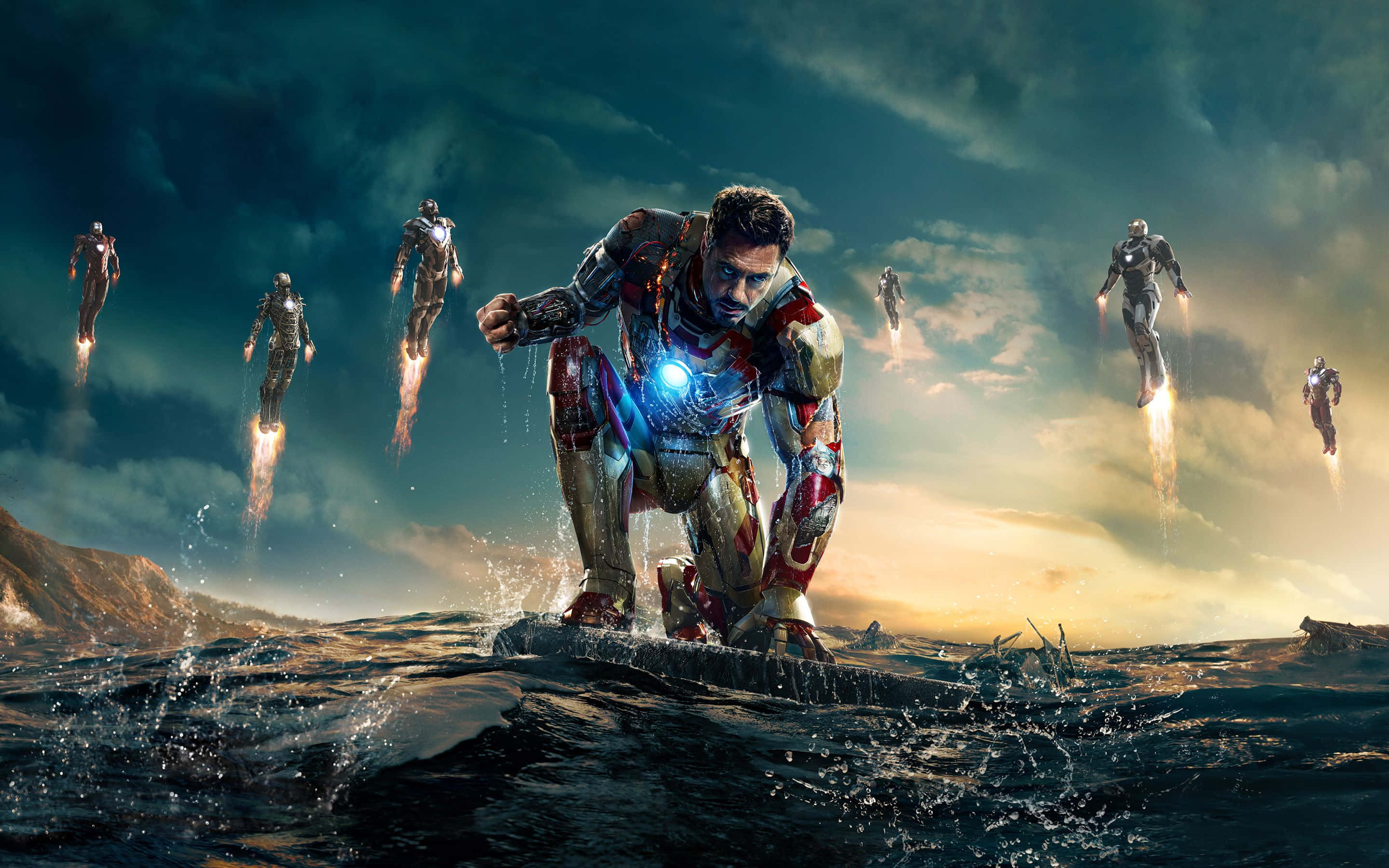 Background ng Iron Man Wallpaper