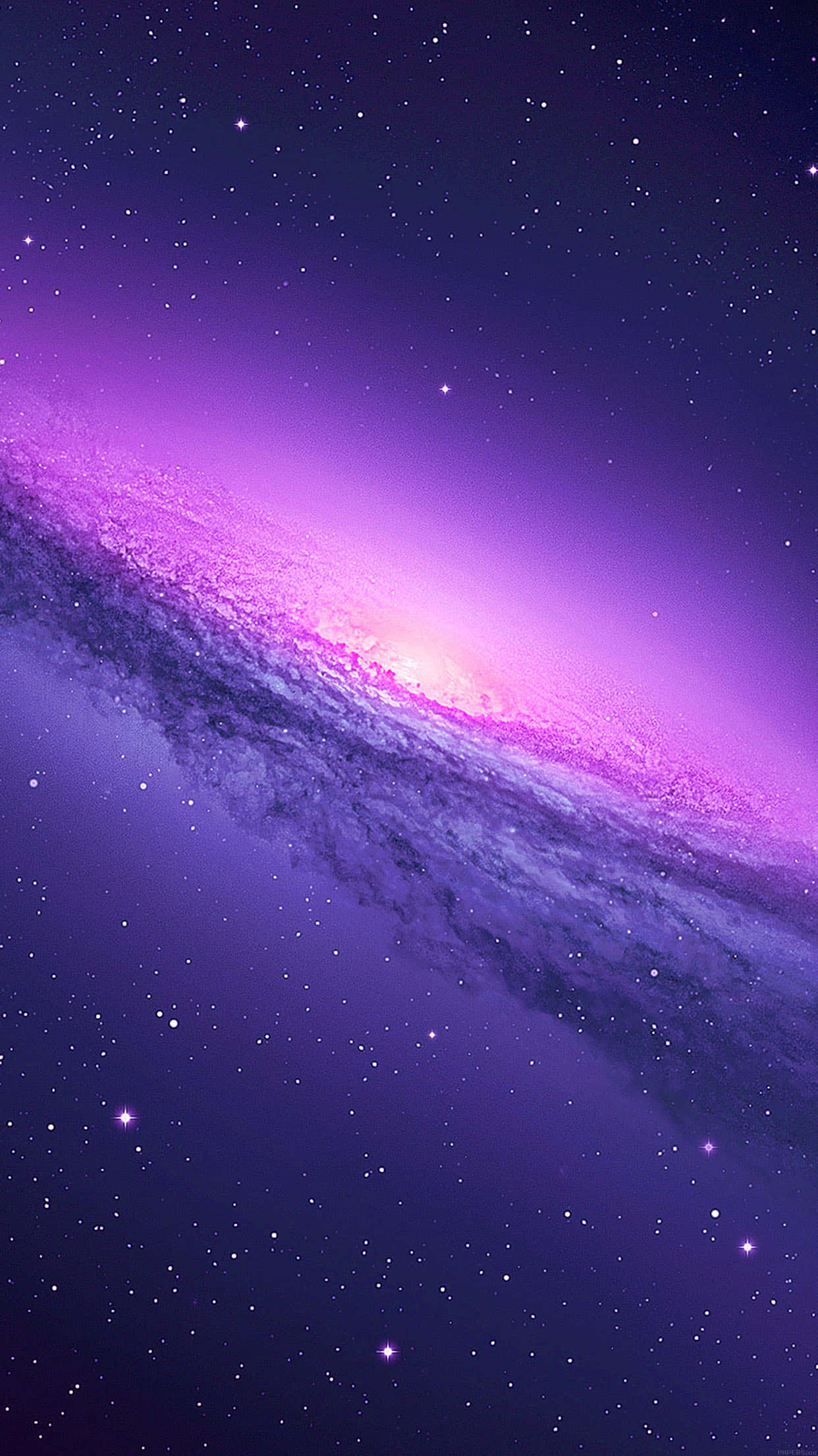 Background ng Kalawakan na Purple na Uniberso Wallpaper