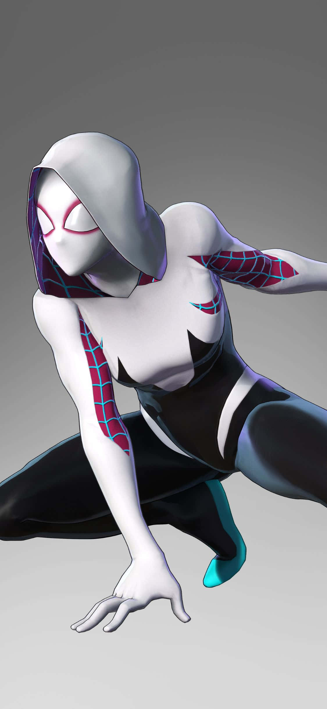 Background ng Marvel ng Ghost-Spider para sa iPhone XS Wallpaper