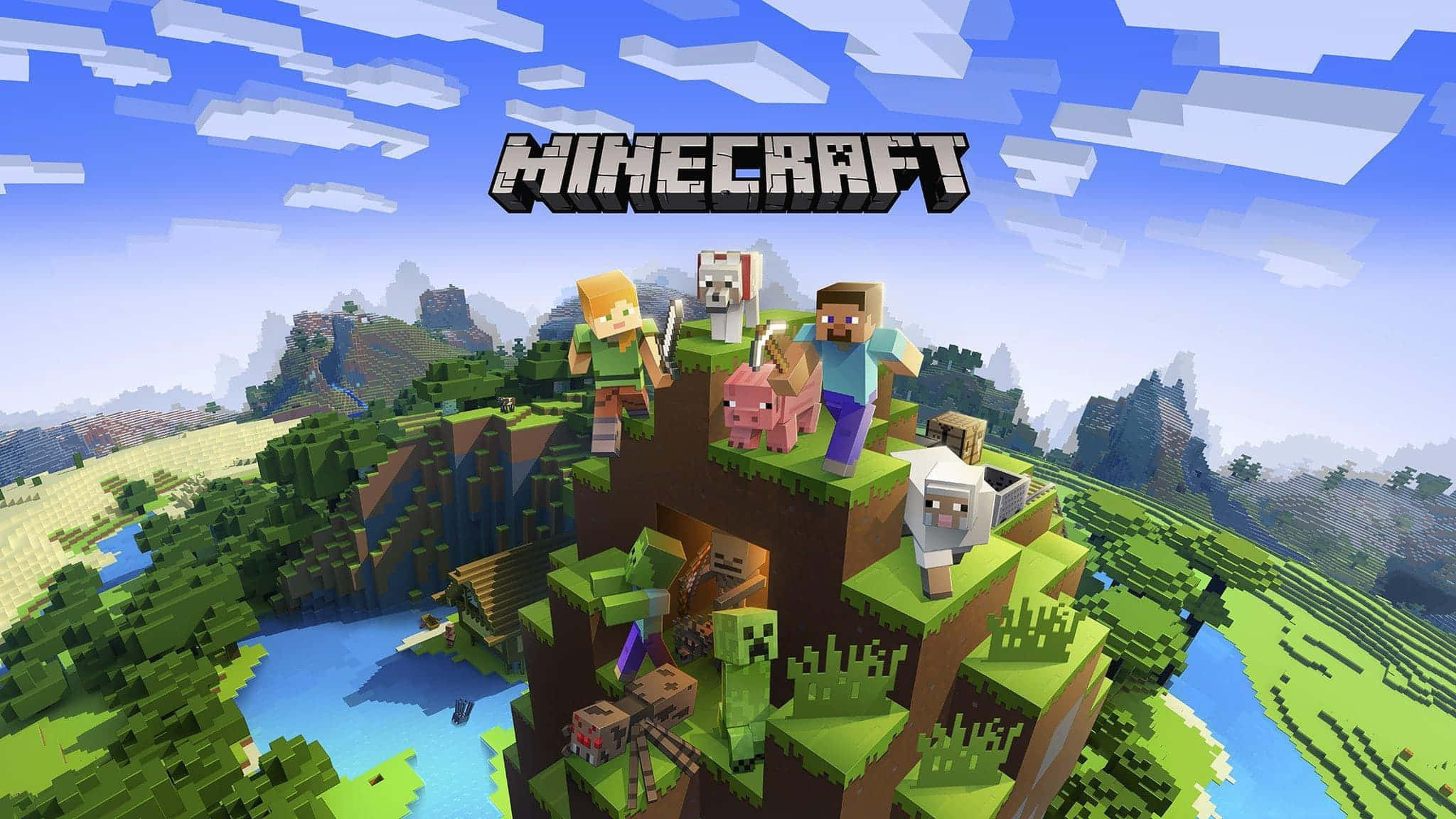 Background ng Minecraft Wallpaper