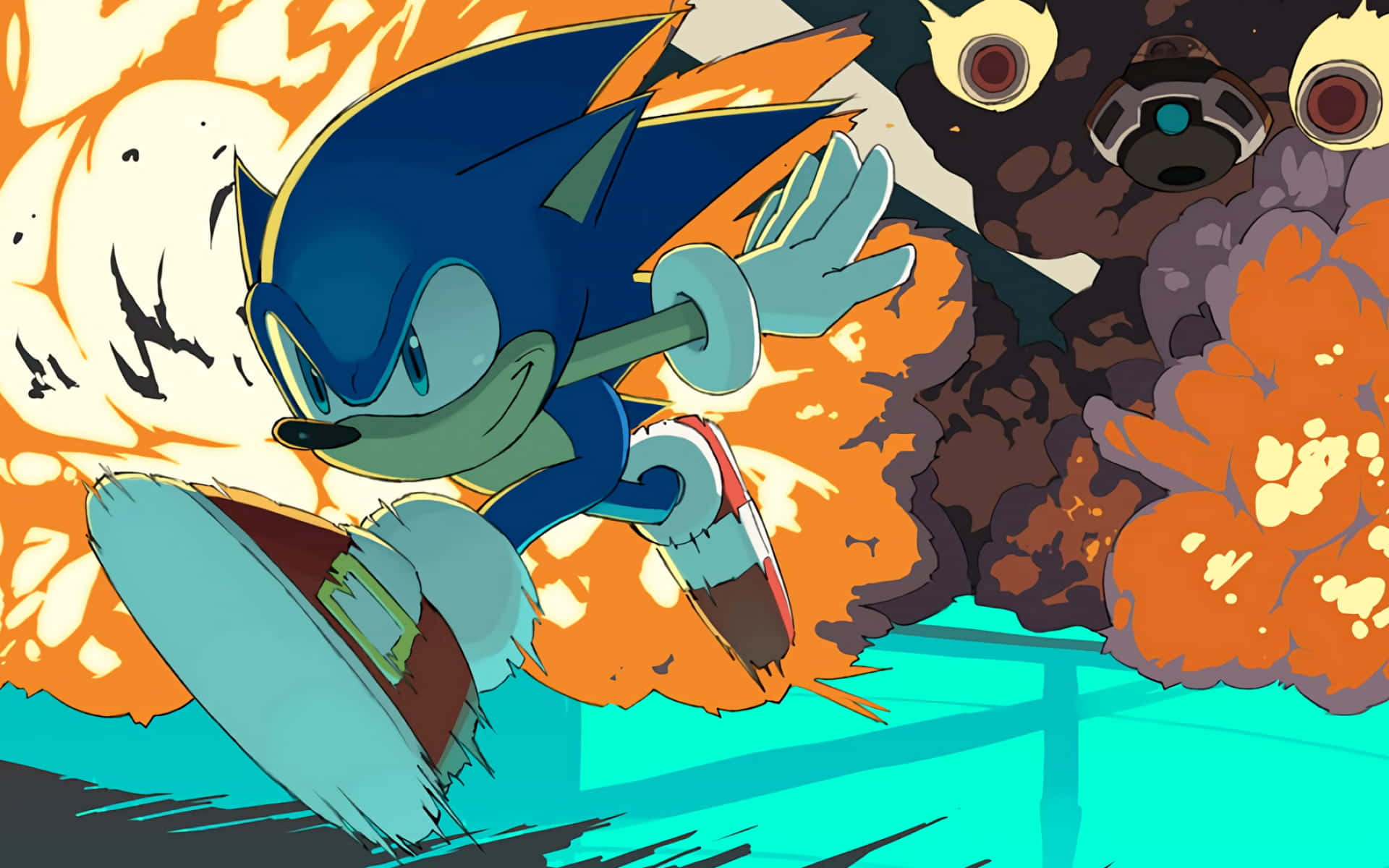 Background ni Sonic Wallpaper