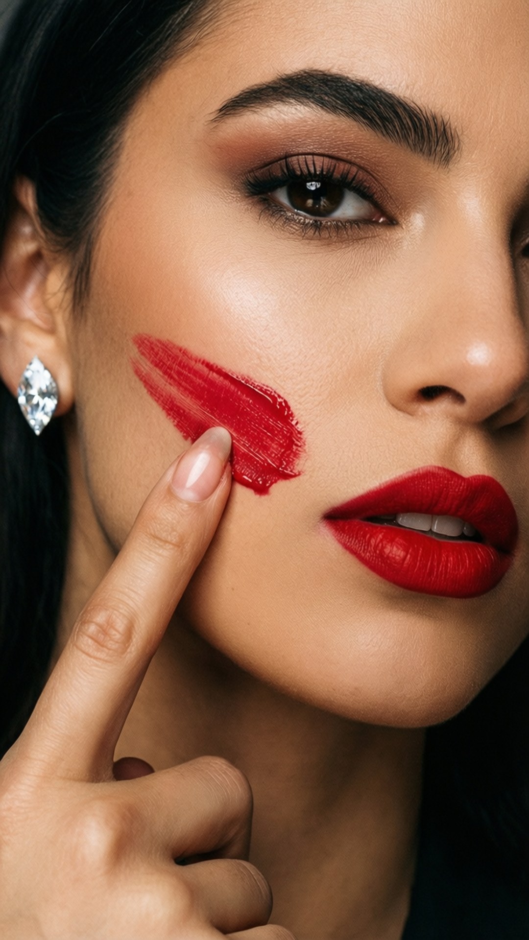 Baddie na May Lip Gloss Wallpaper