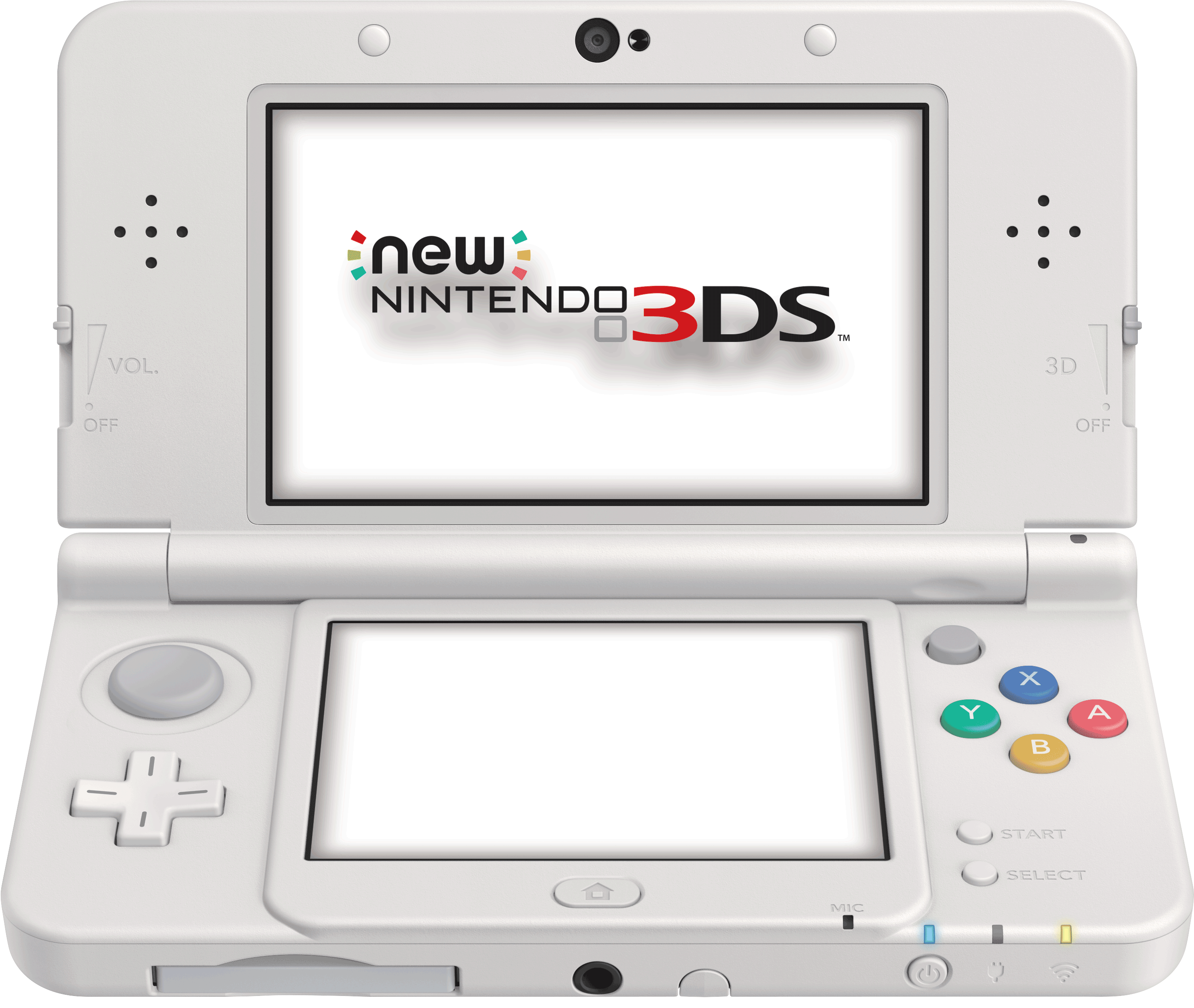Bagong Nintendo3DS White Open Wallpaper