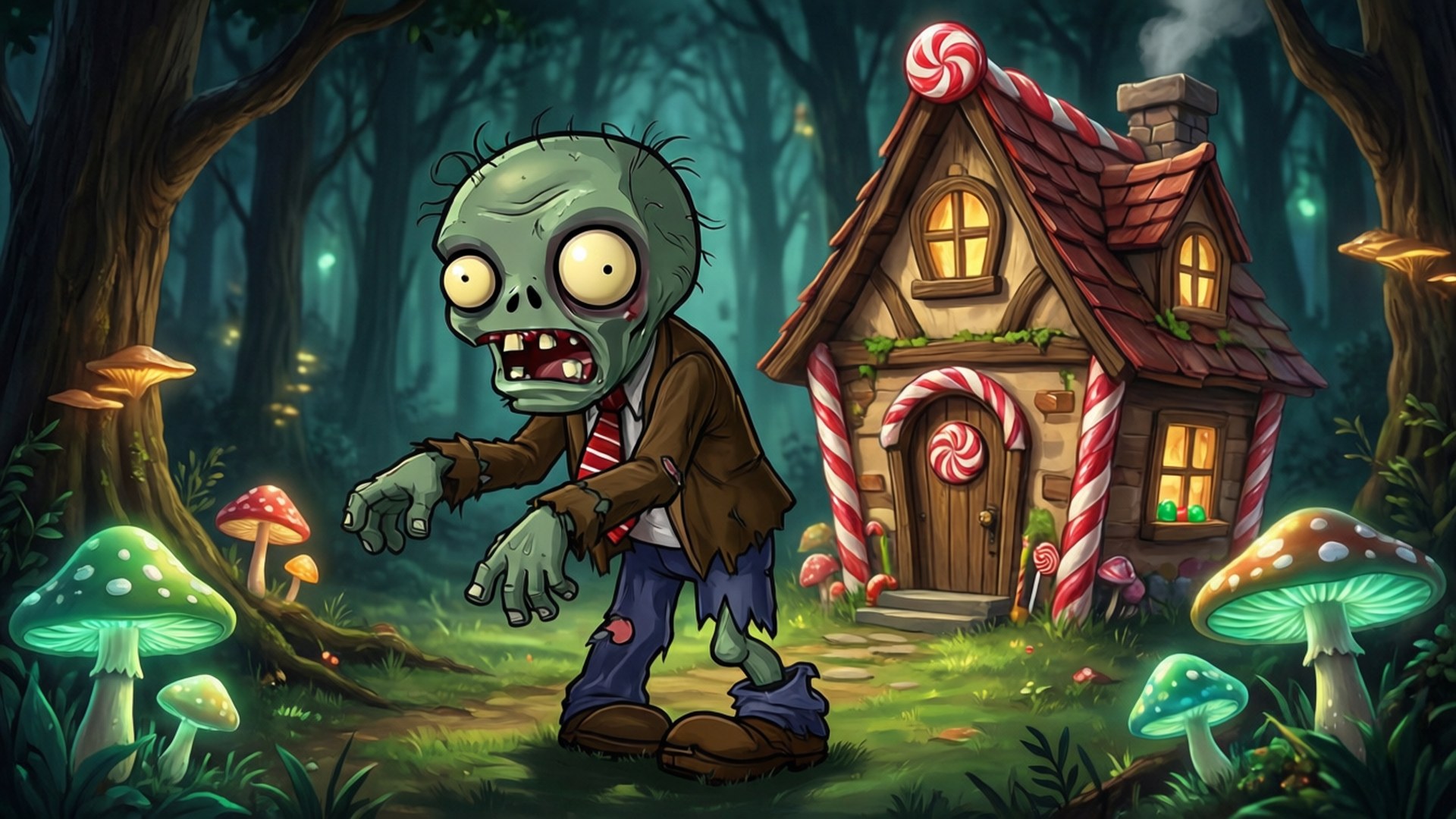 Bahay Kending Zombie Kid Wallpaper