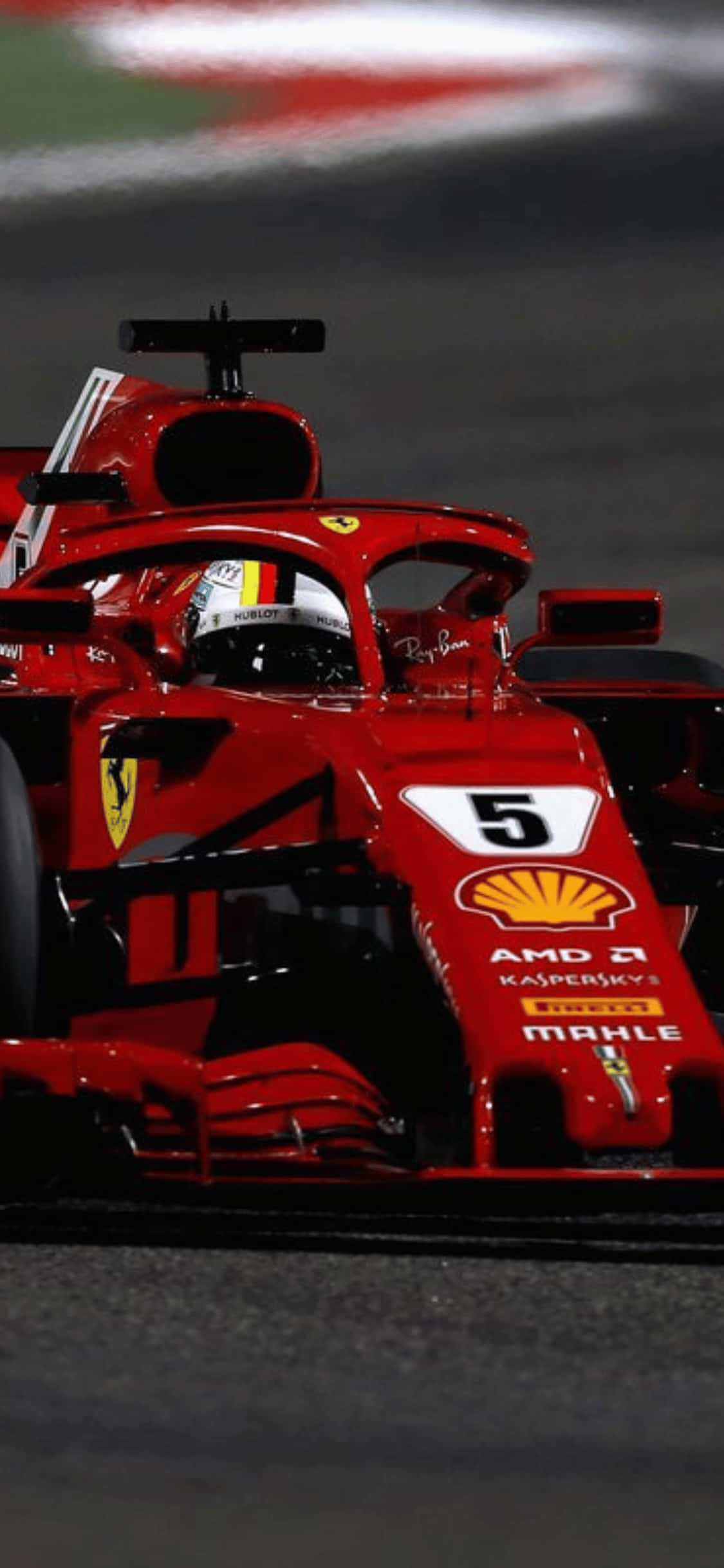 Bahrain Grand Prix iPhone Xs F1 2018 Background Wallpaper