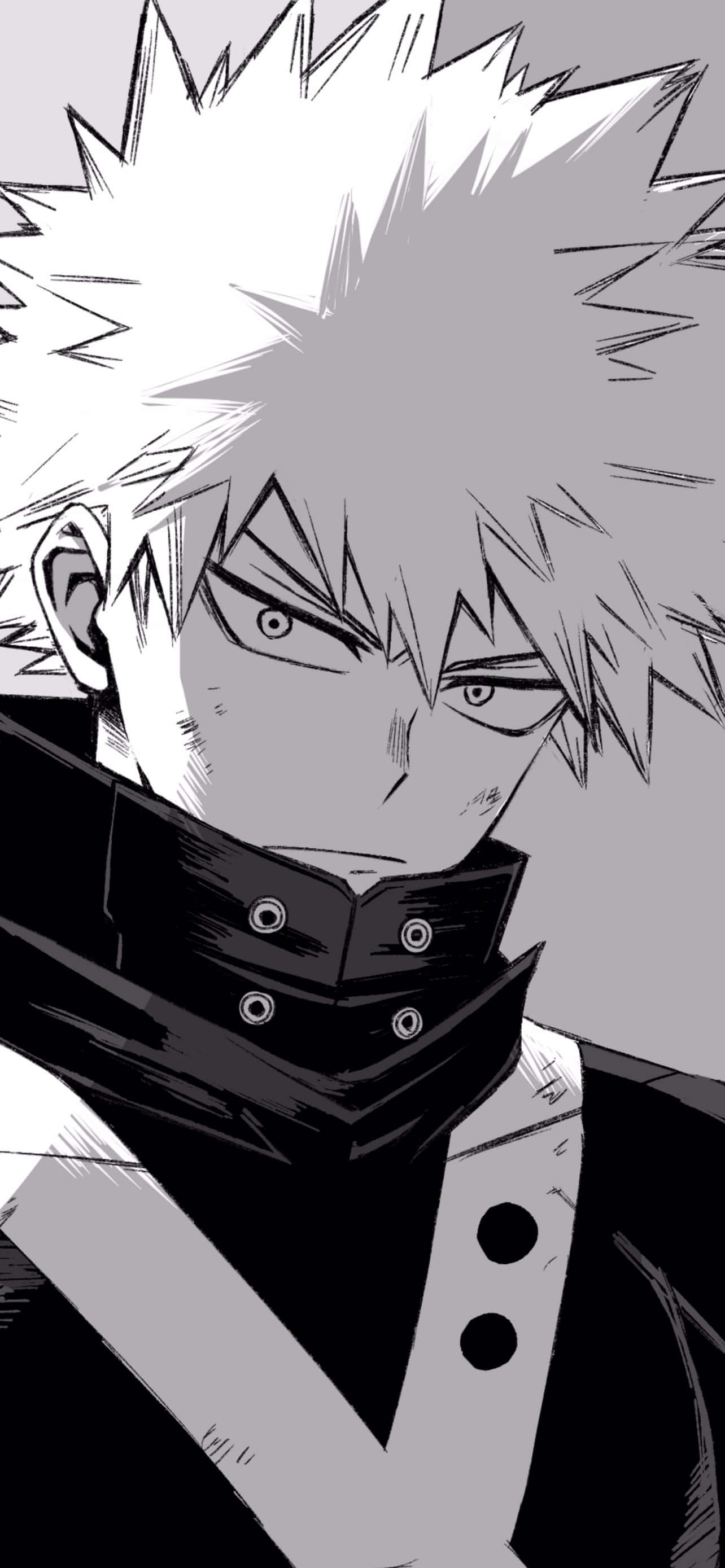 Bakugou - Isang matapang at sumasabog na bayani sa aksiyon Wallpaper