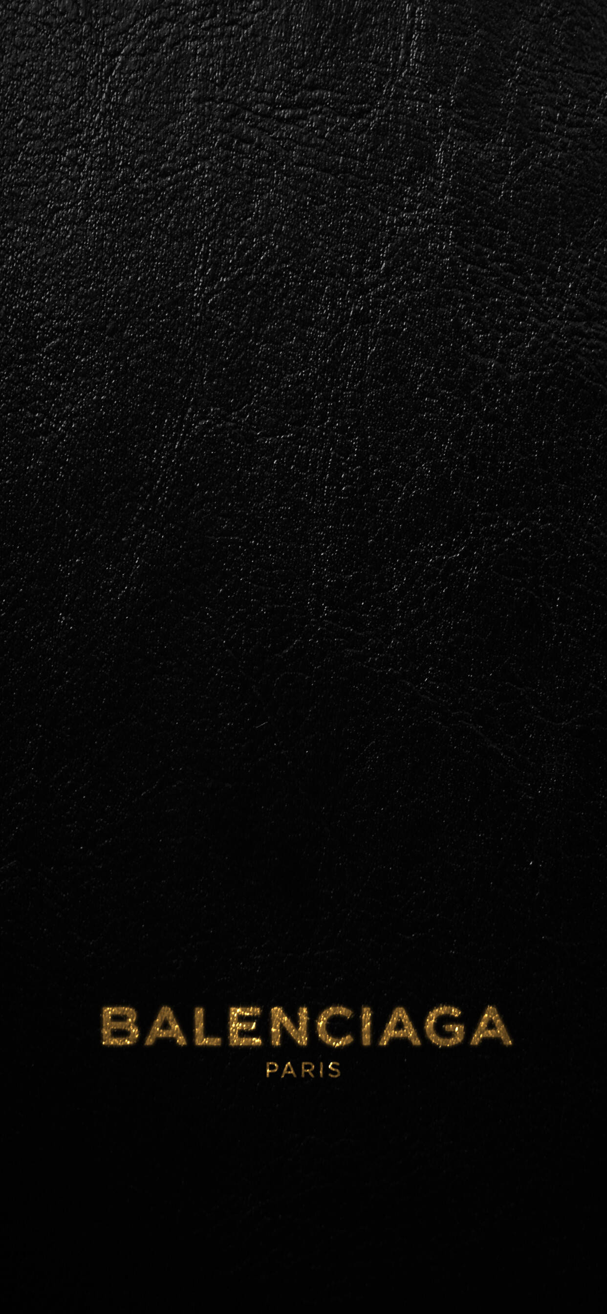 Balenciaga Gold And Black Wallpaper