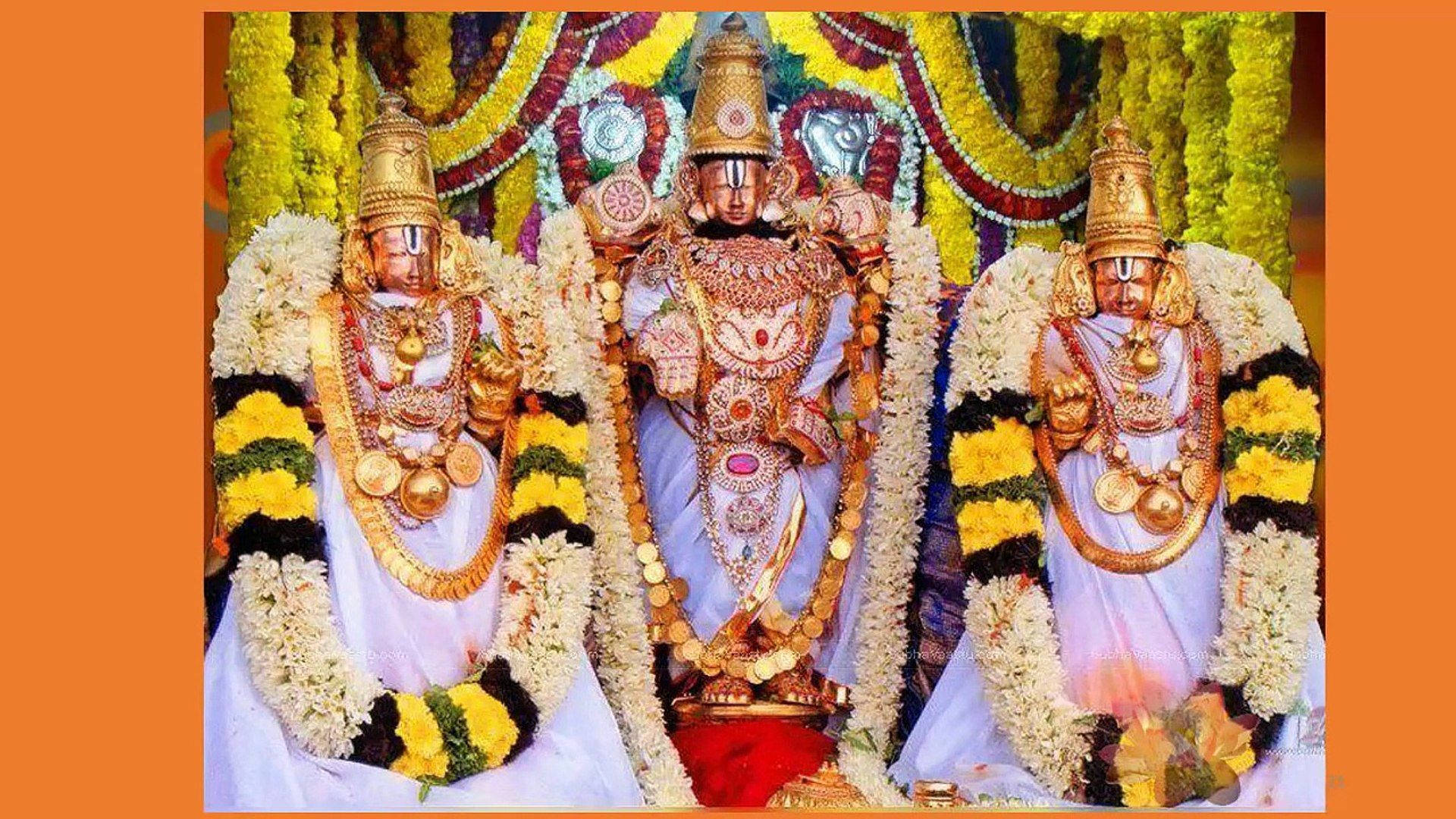 Banal na Diyos na si Venkateswara Swamy Wallpaper