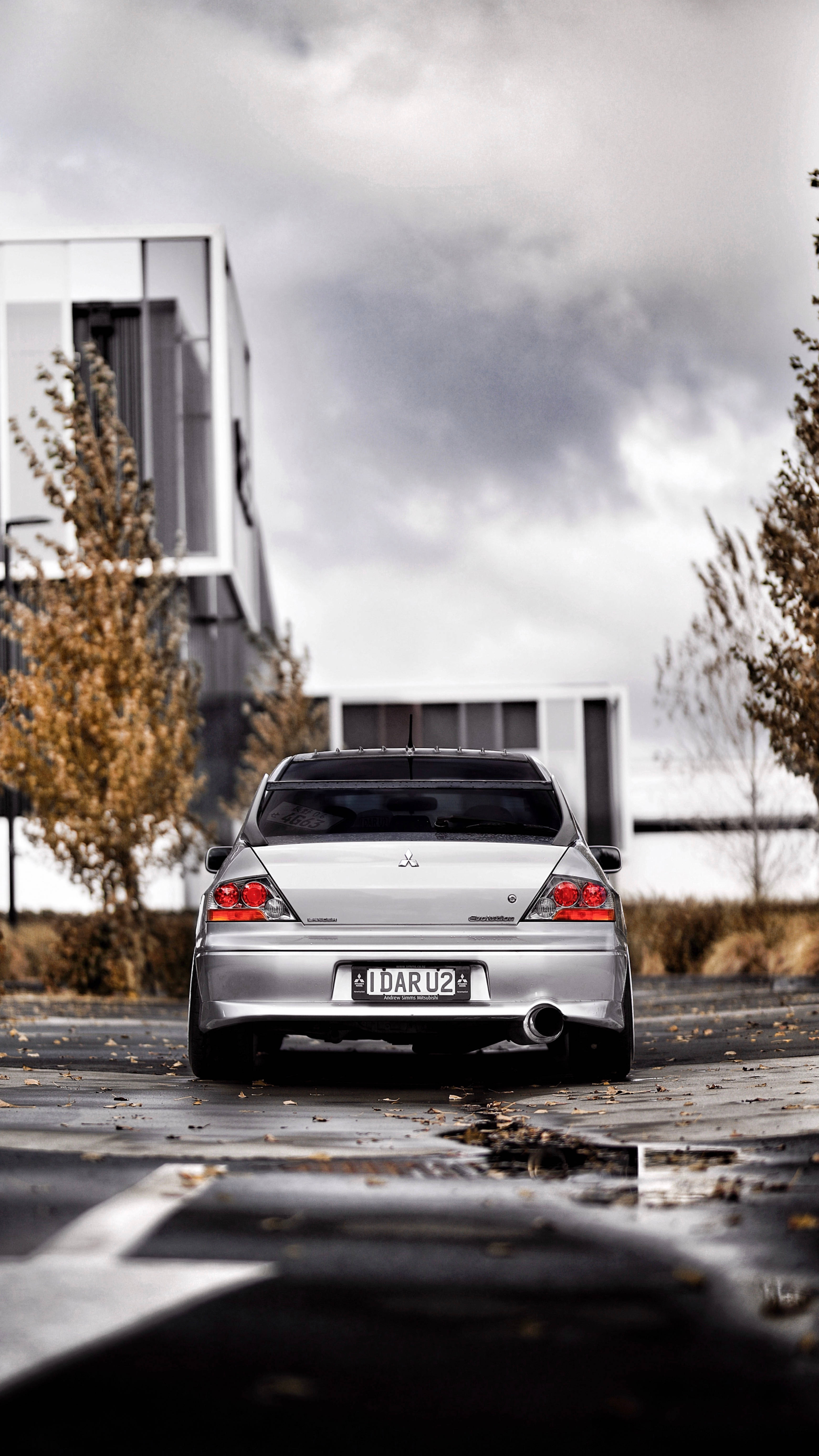 Basang Teal at Itim na JDM na Sasakyan Wallpaper