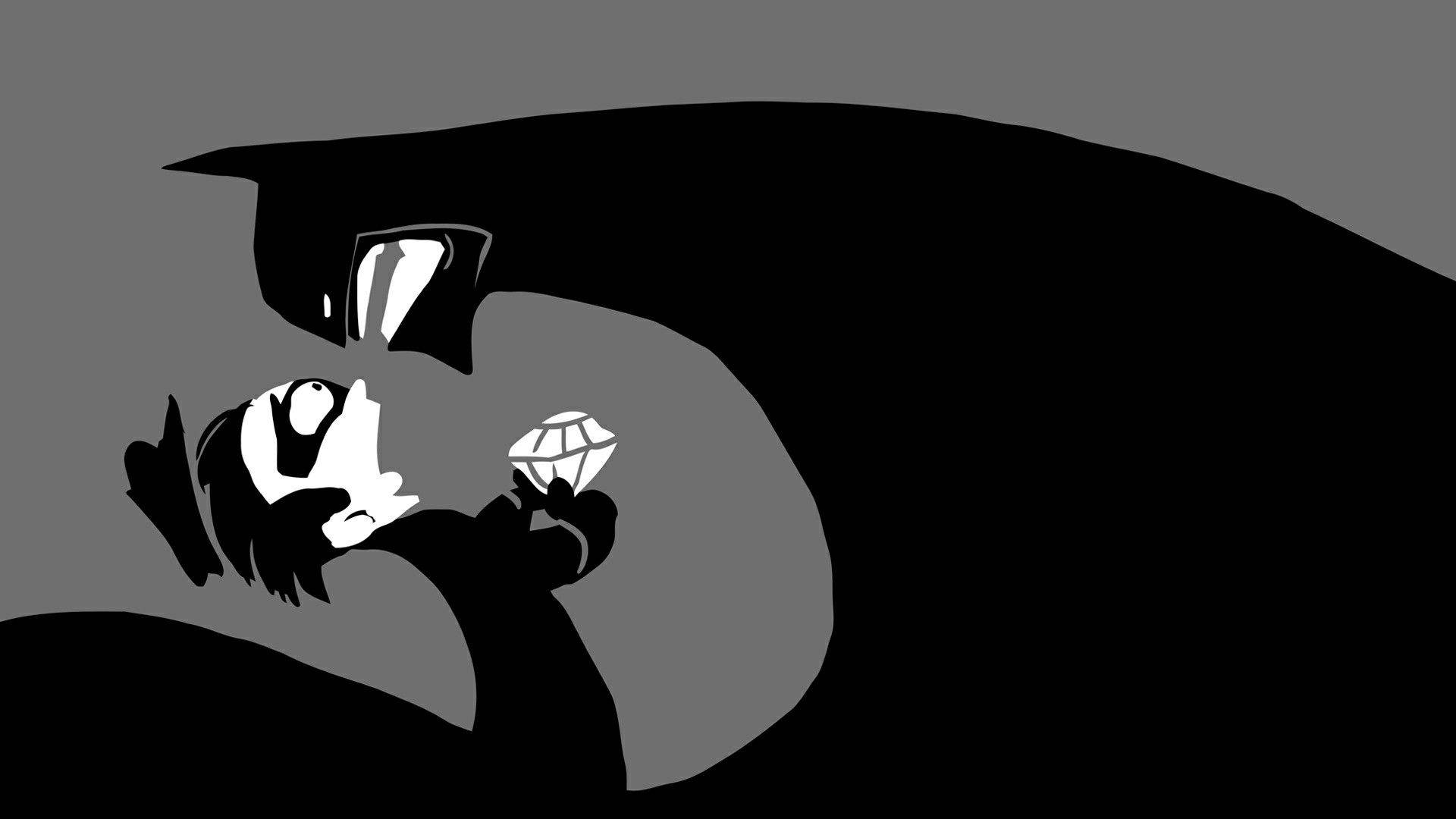 Batman na Tinatakot ang Magnanakaw Wallpaper