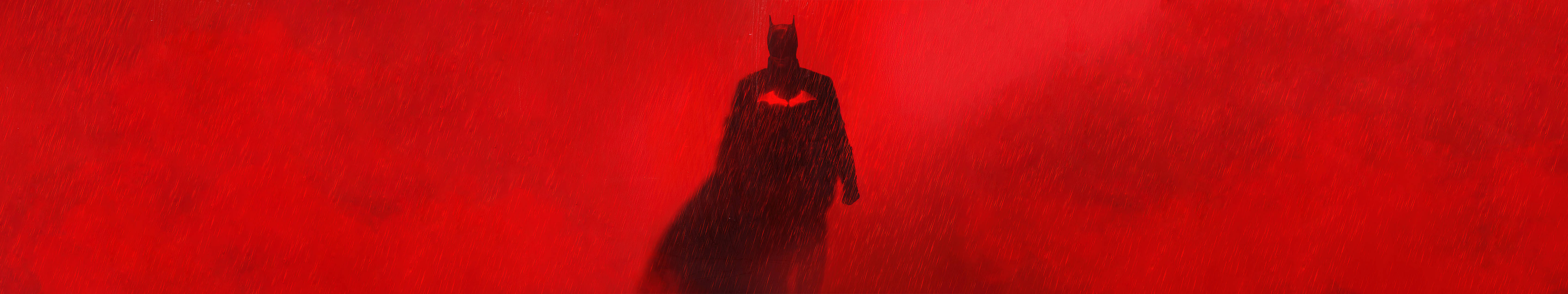 Batman Sa Ulan Tatlong Screen Wallpaper