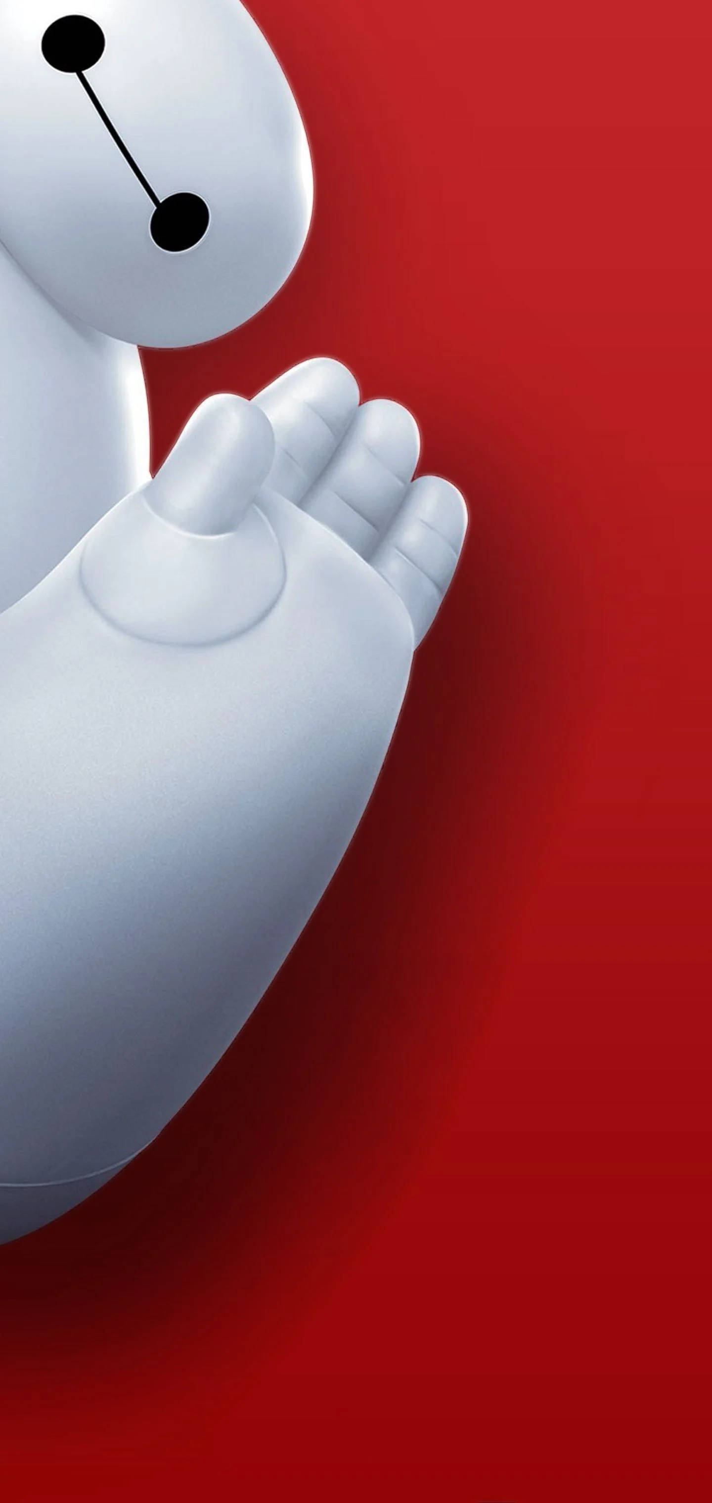 Baymax Suntok Butas Wallpaper