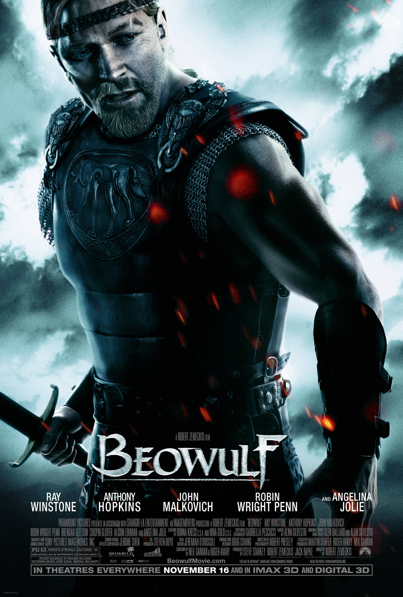 Beawulf Poster Ray Winstone Wallpaper