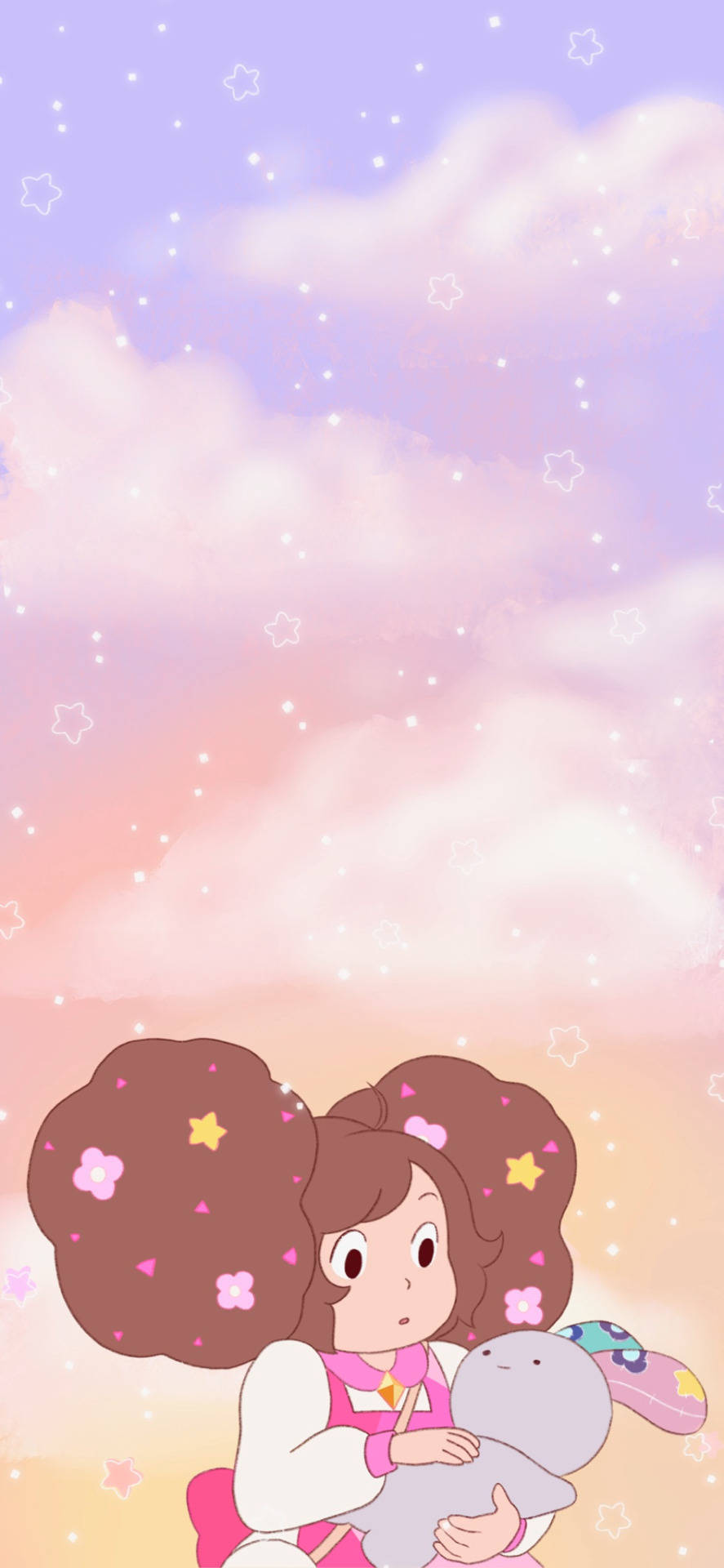 bee at puppycat sa Trabaho Wallpaper