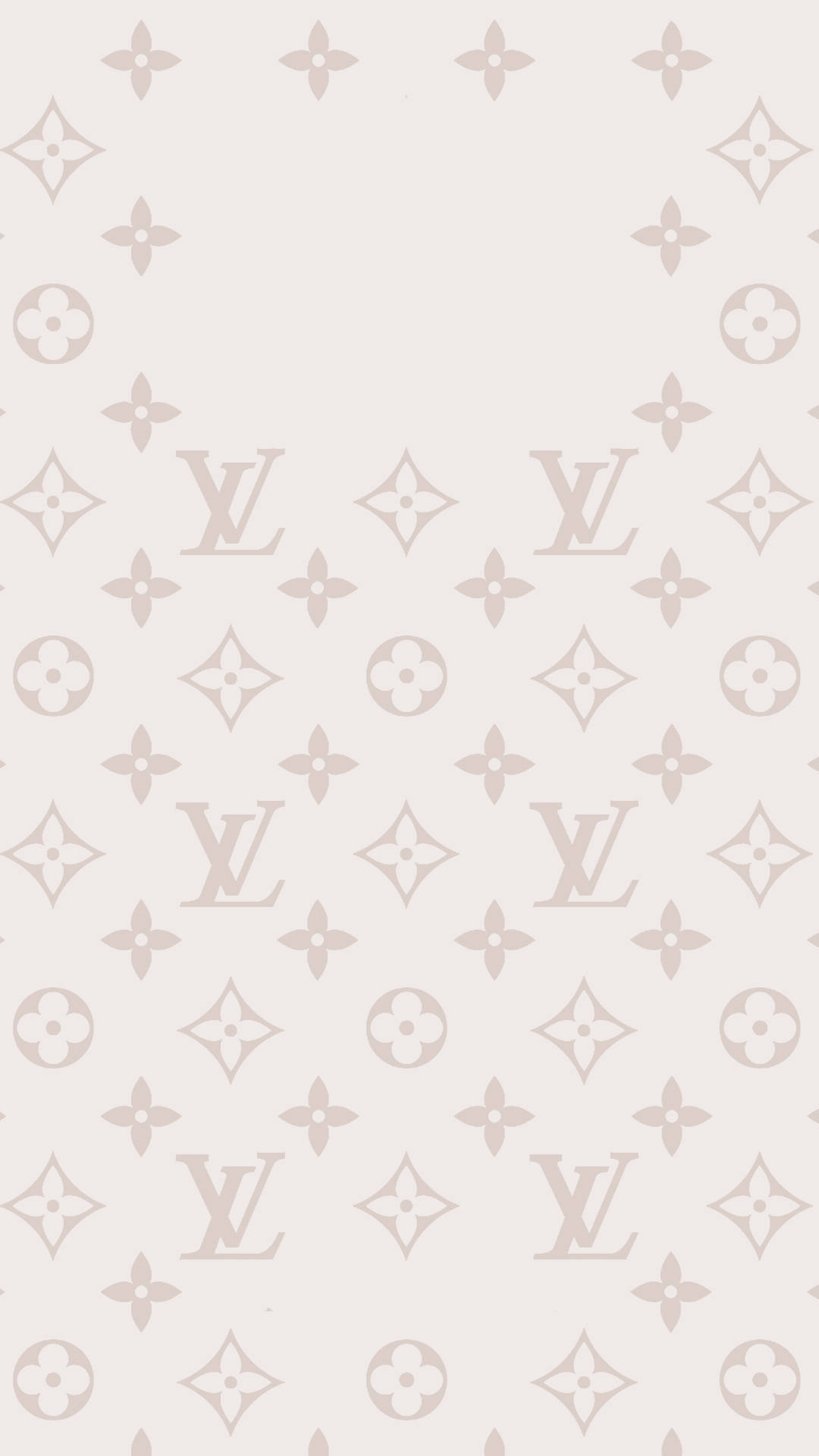 Beige Aesthetic na Louis Vuitton Phone Wallpaper