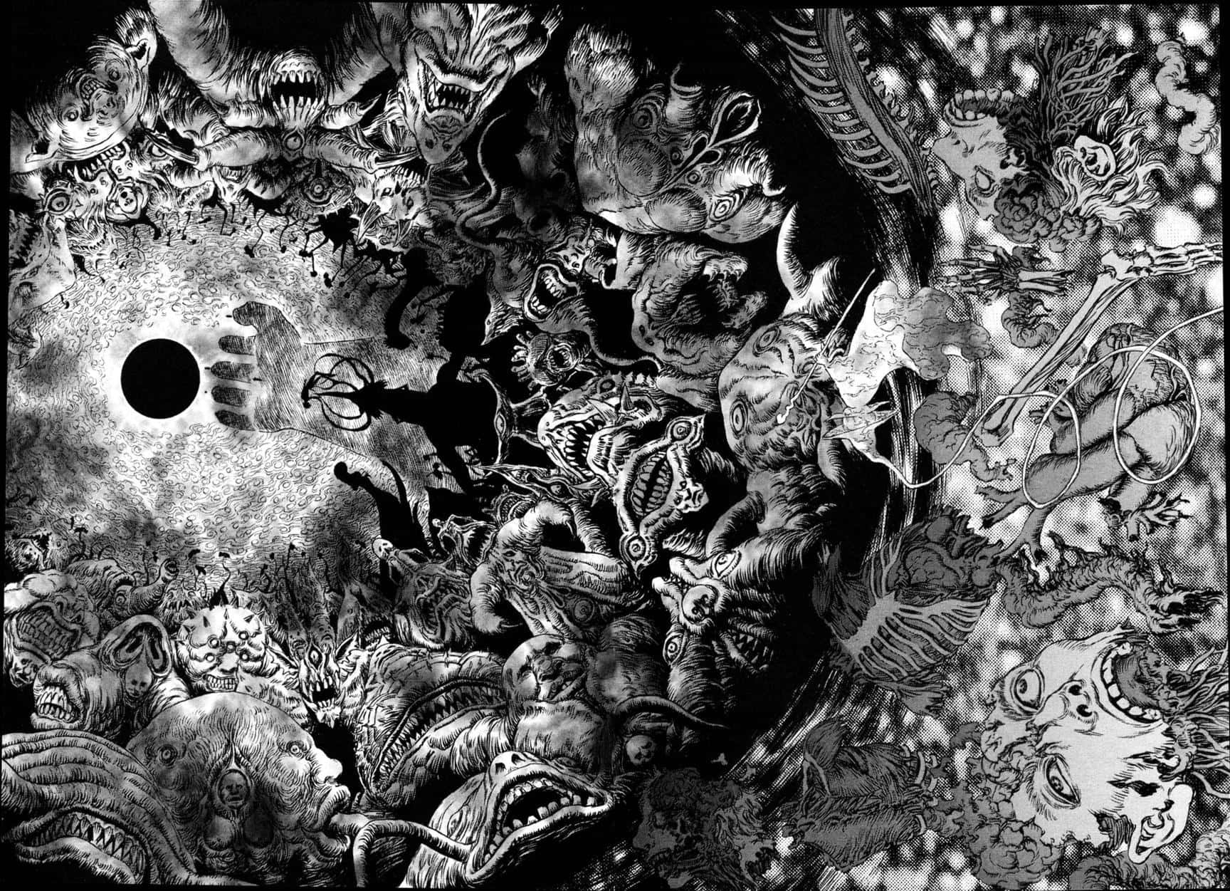 Berserk Manga Dump Ng Mga Halimaw Wallpaper