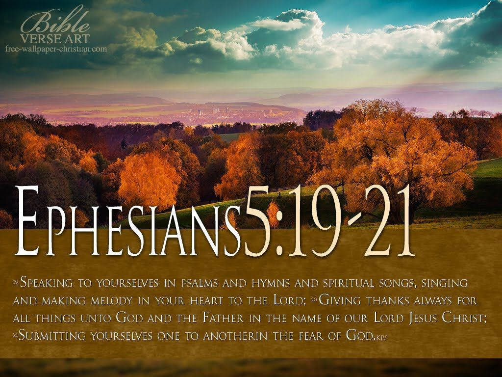 Bible Verse Aesthetic na May Magandang Ilustrasyon Wallpaper