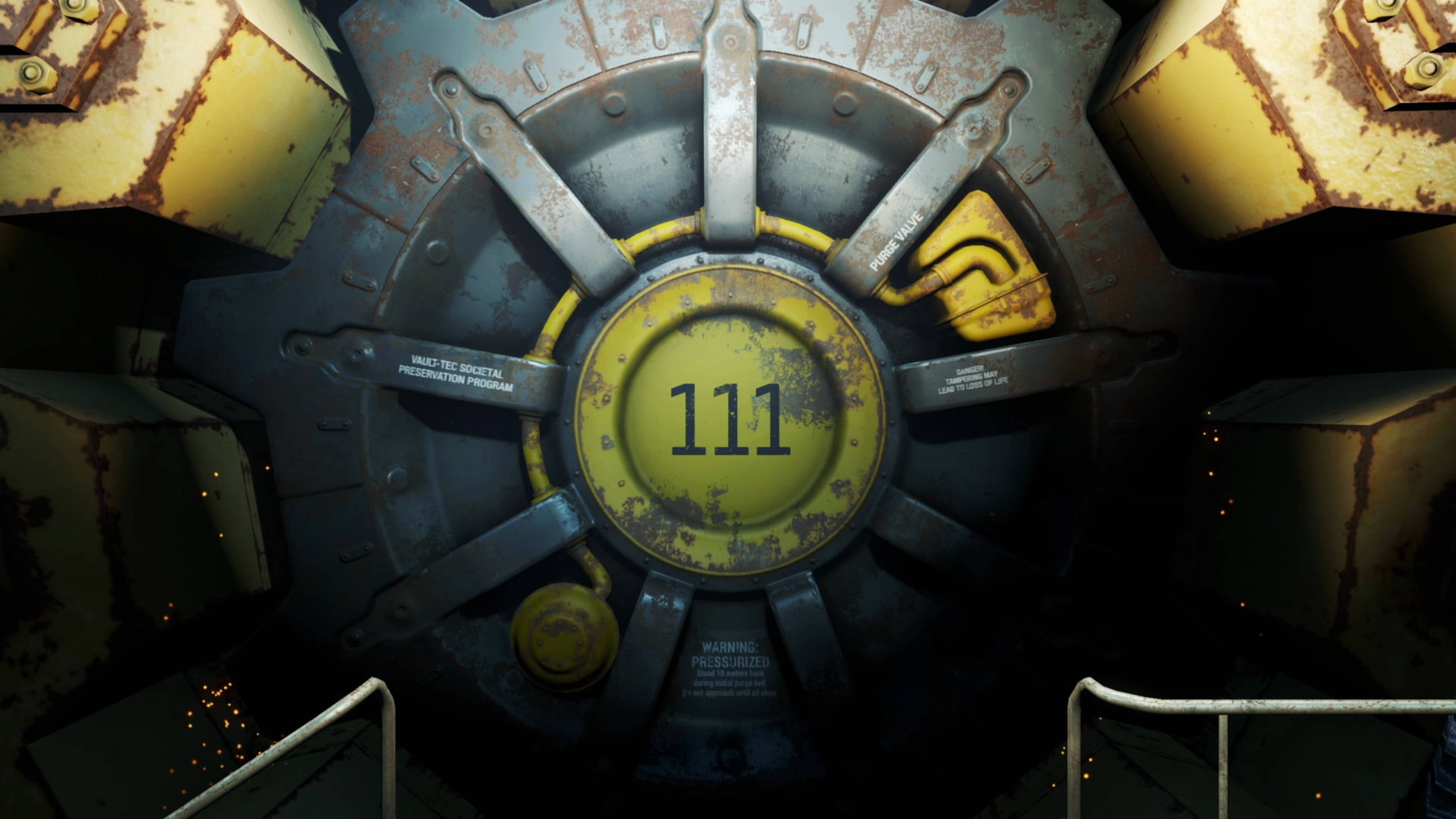 Bilang 111 na Vault Fallout 4 4K Wallpaper