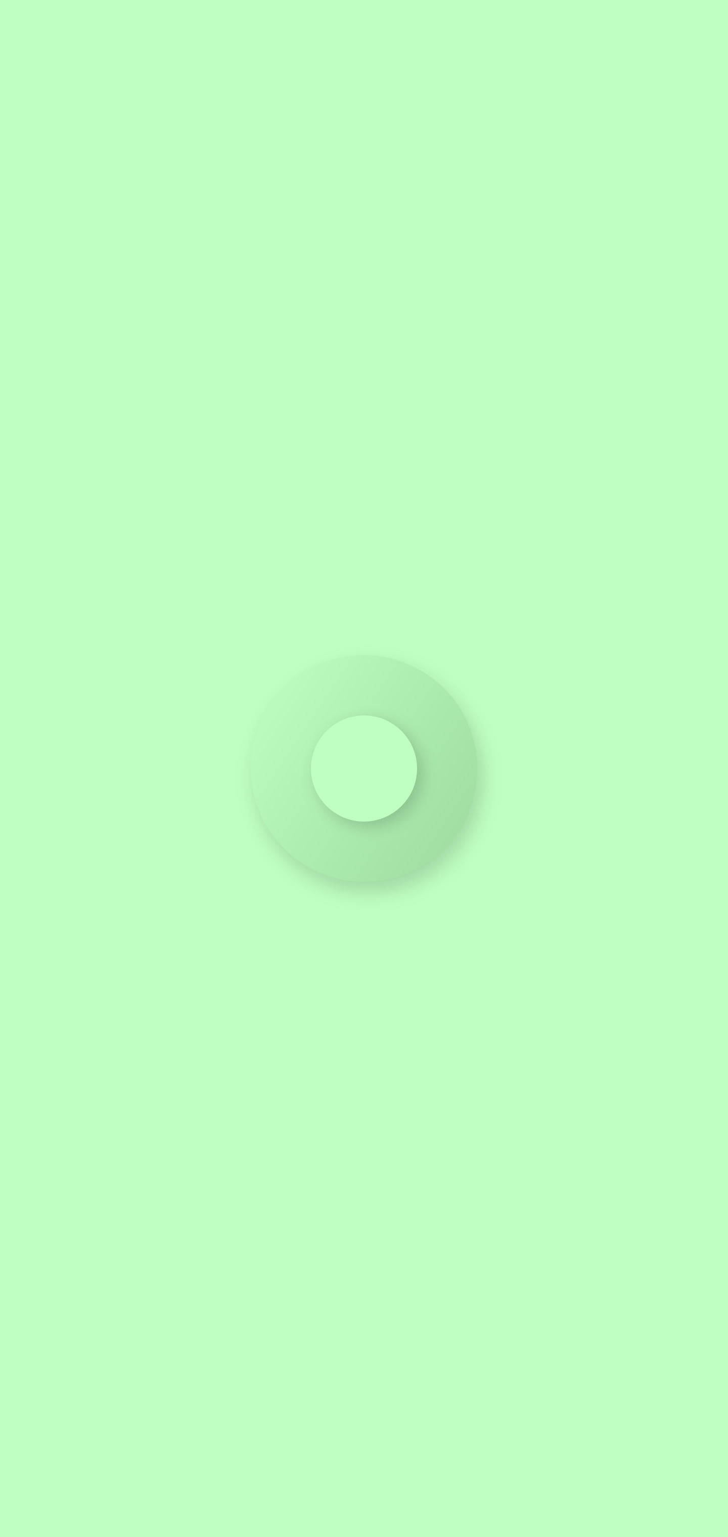 Bilog na Banayad na Napakaliwanag na Berde Wallpaper