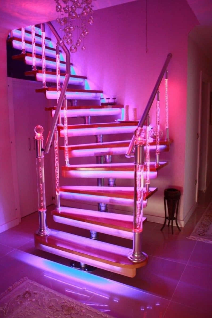 Binabago ng Bright Neon Pink Aesthetic ang anumang itsura Wallpaper