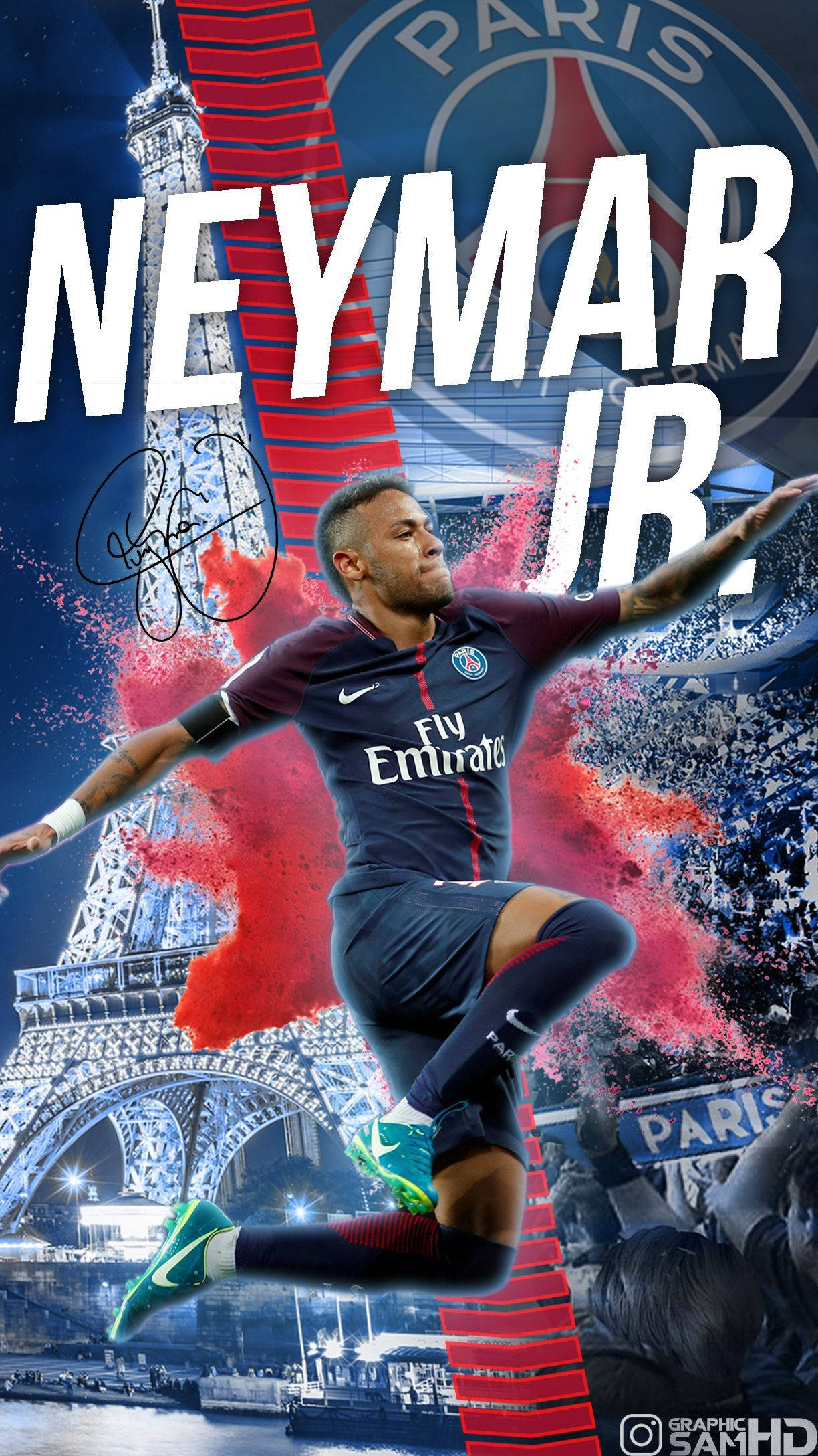 Binibighani ni Neymar ang Kanyang mga Tagahanga Wallpaper