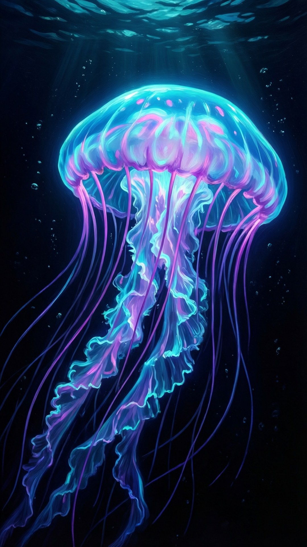 Bioluminescent na Dikya Wallpaper