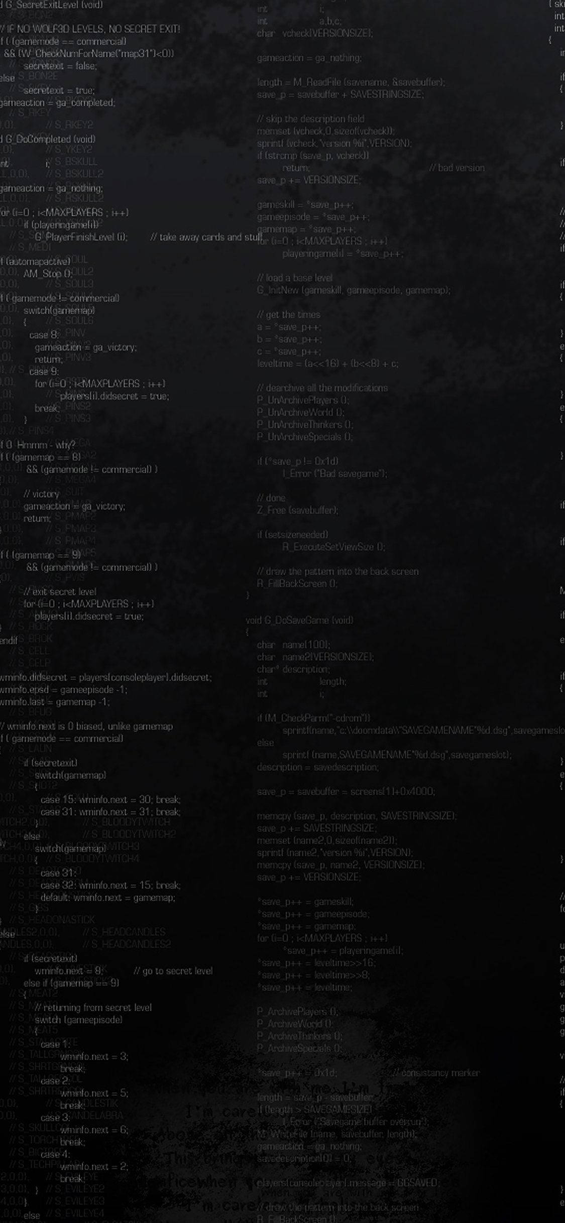 Black Aesthetic Phone Coding Wallpaper