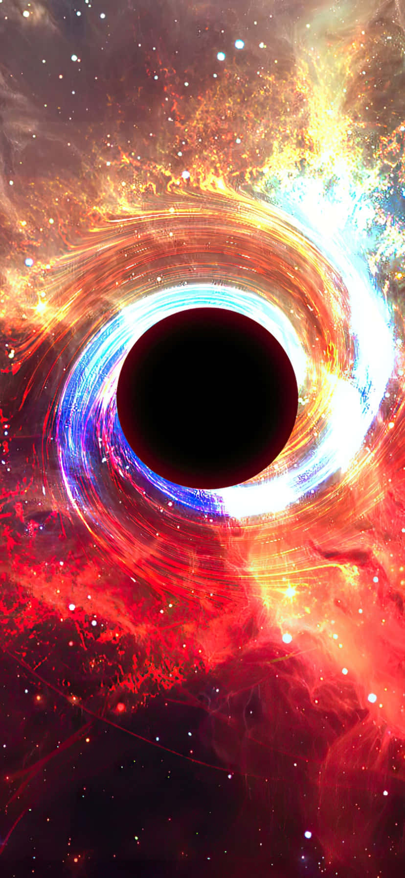 Black Hole background Wallpaper