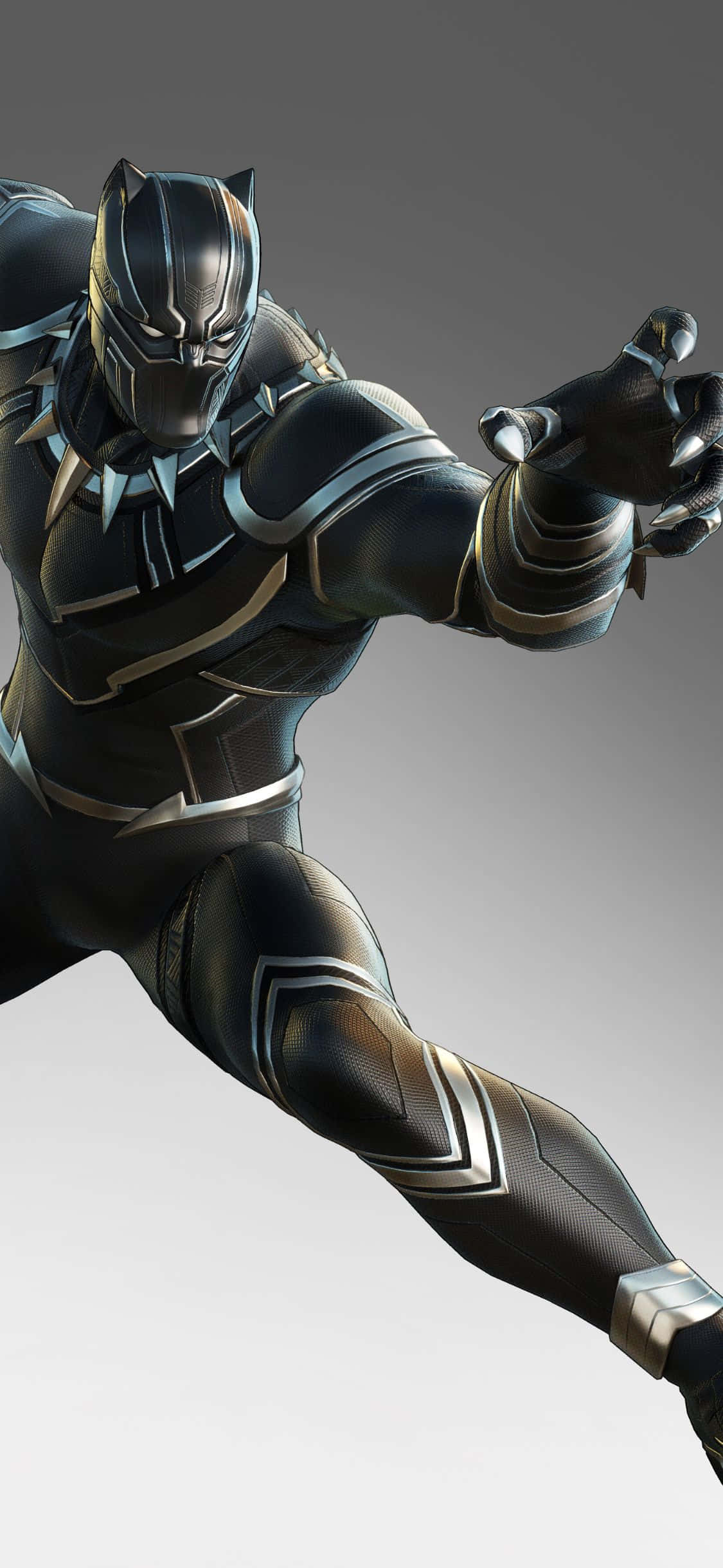 Black Panther iPhone XS Marvel Background Wallpaper