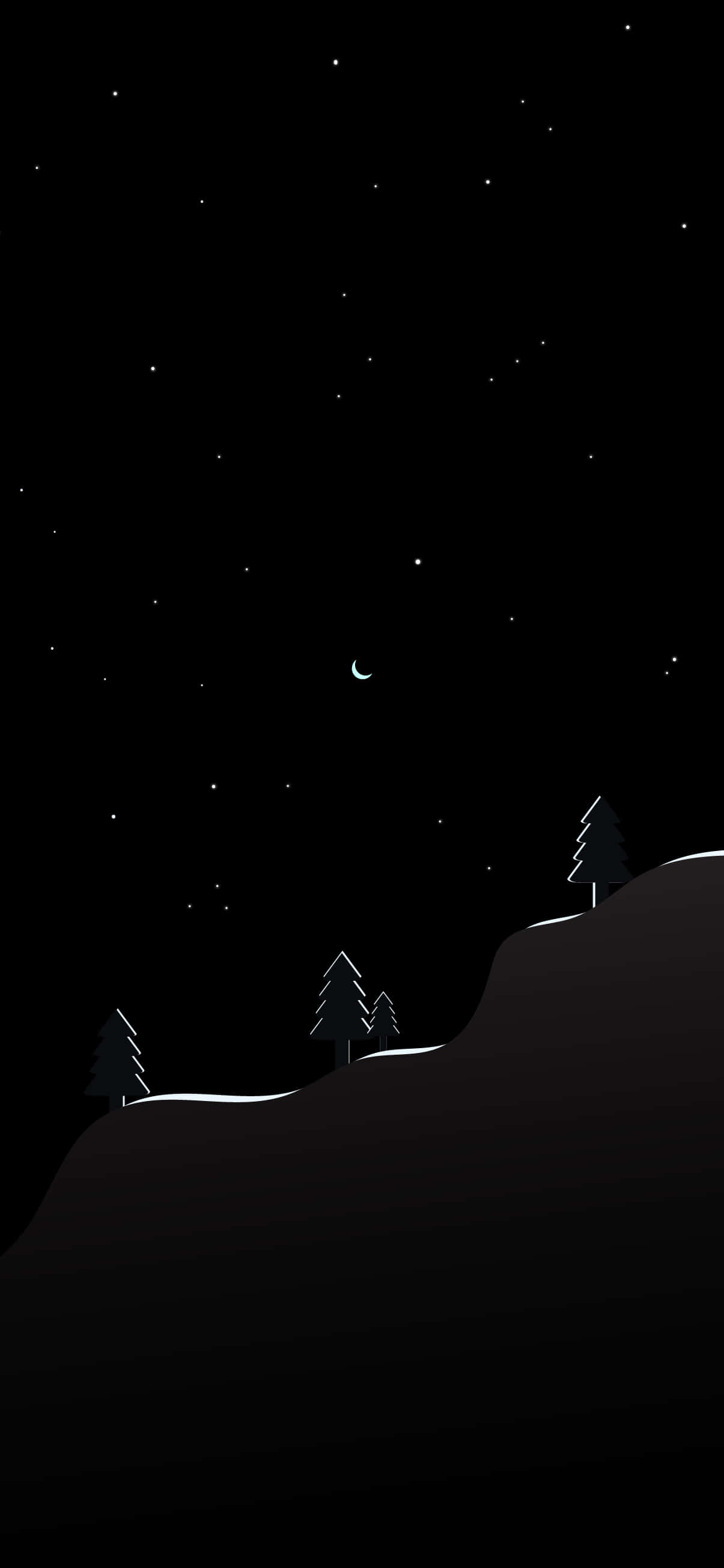 Black Screen Background Wallpaper