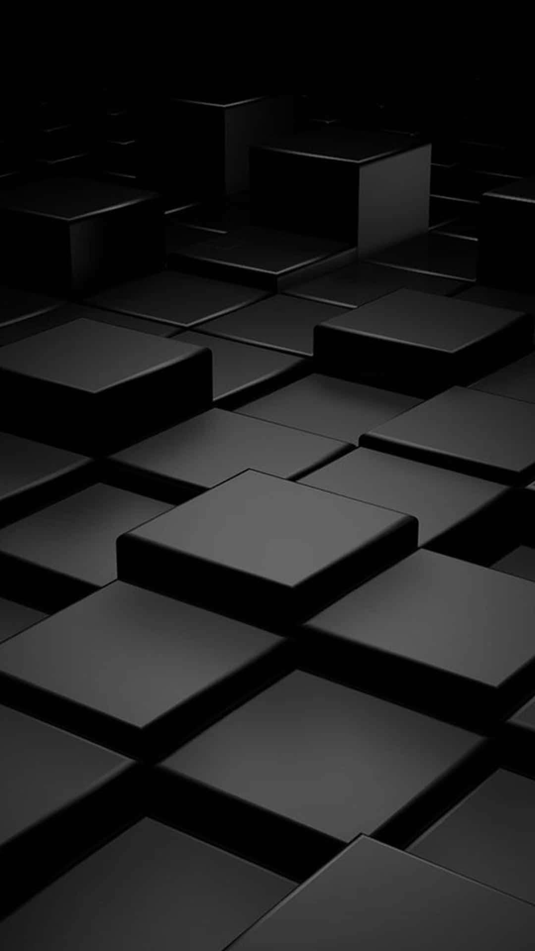 Black Squares For iPhone 6 Plus Wallpaper