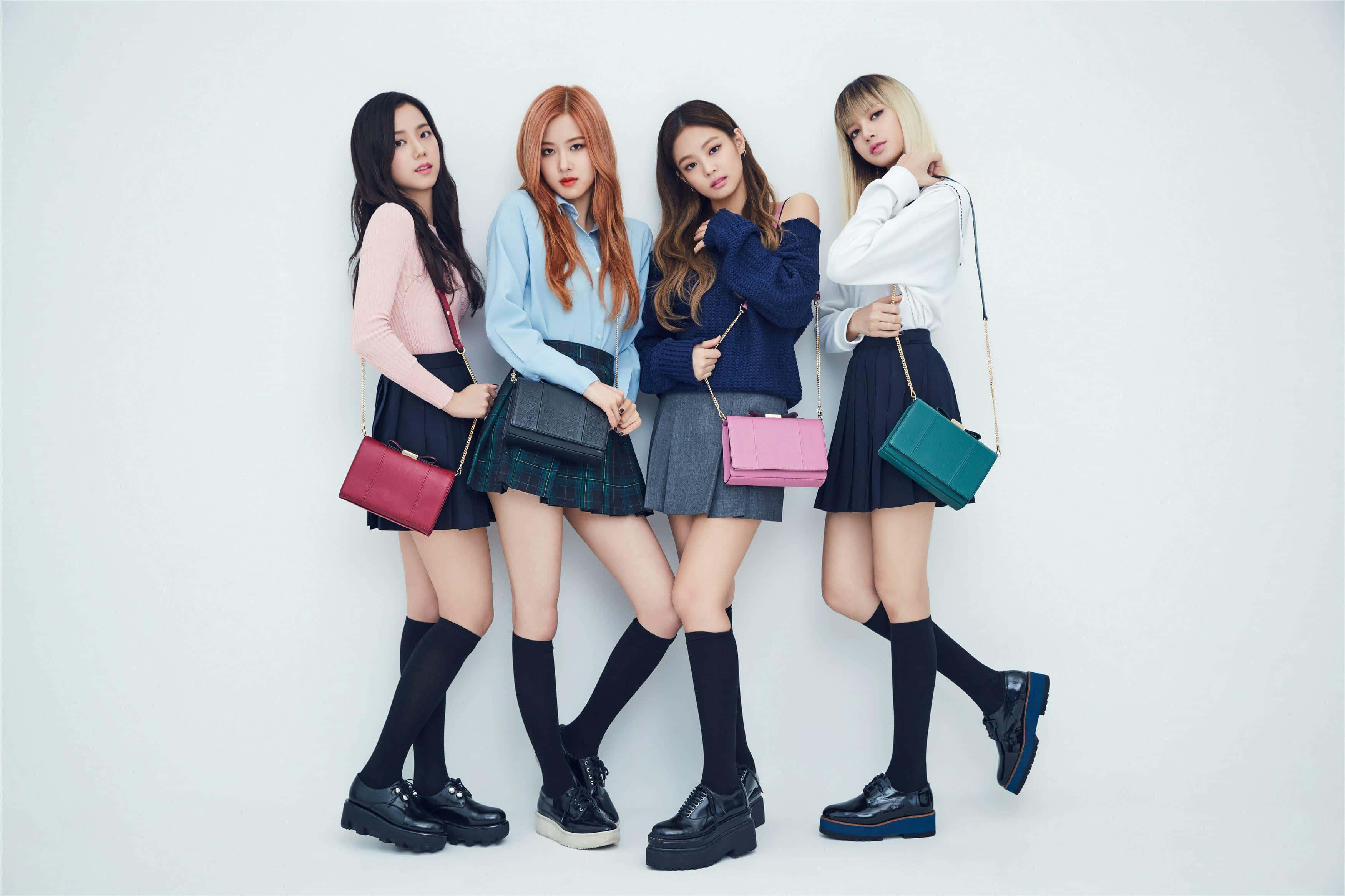 Blackpink - ang K-Pop sensation na nagbibigay-lakas at inspirasyon sa mga babaeng tagahanga sa buong mundo Wallpaper