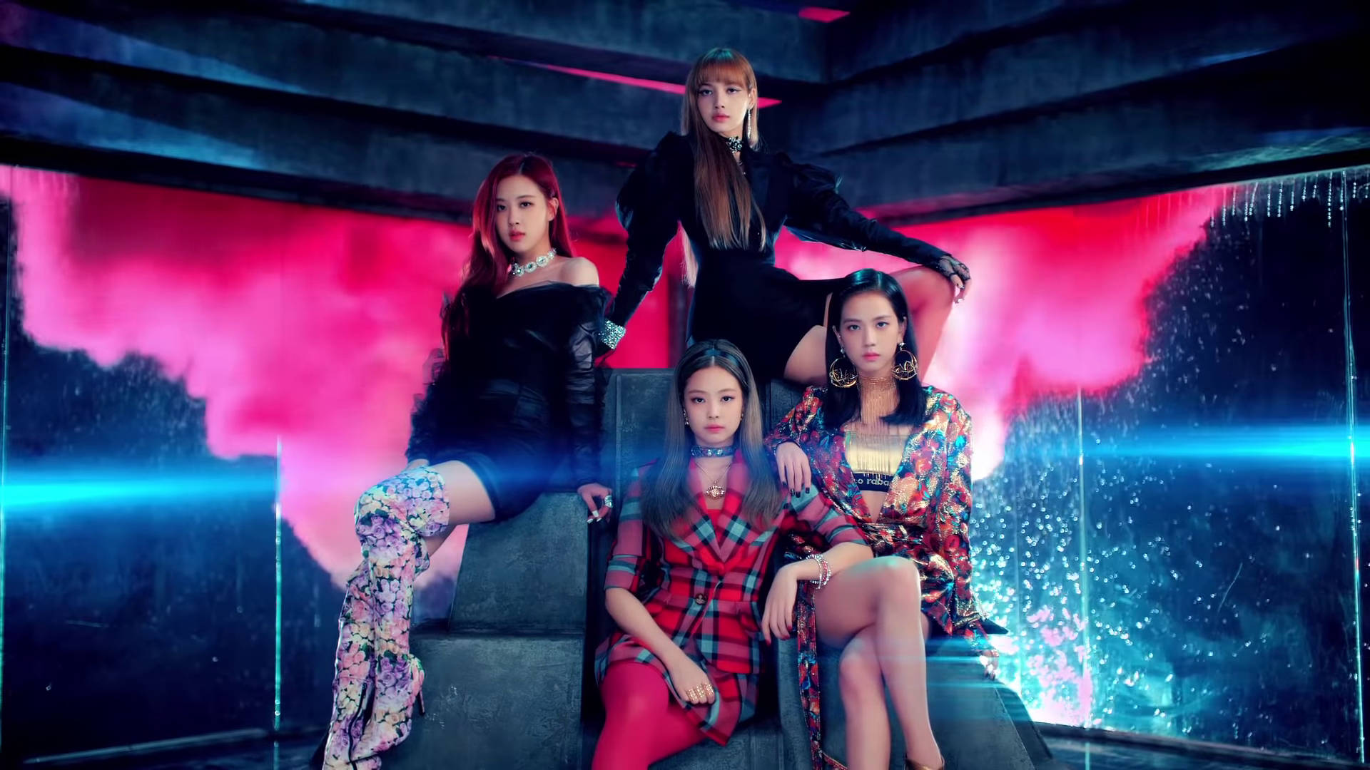 Blackpink Girls na namumuhay ng High Life Wallpaper