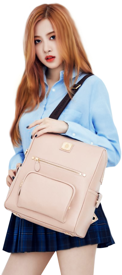 Blackpink Member na May Beige Bag Wallpaper