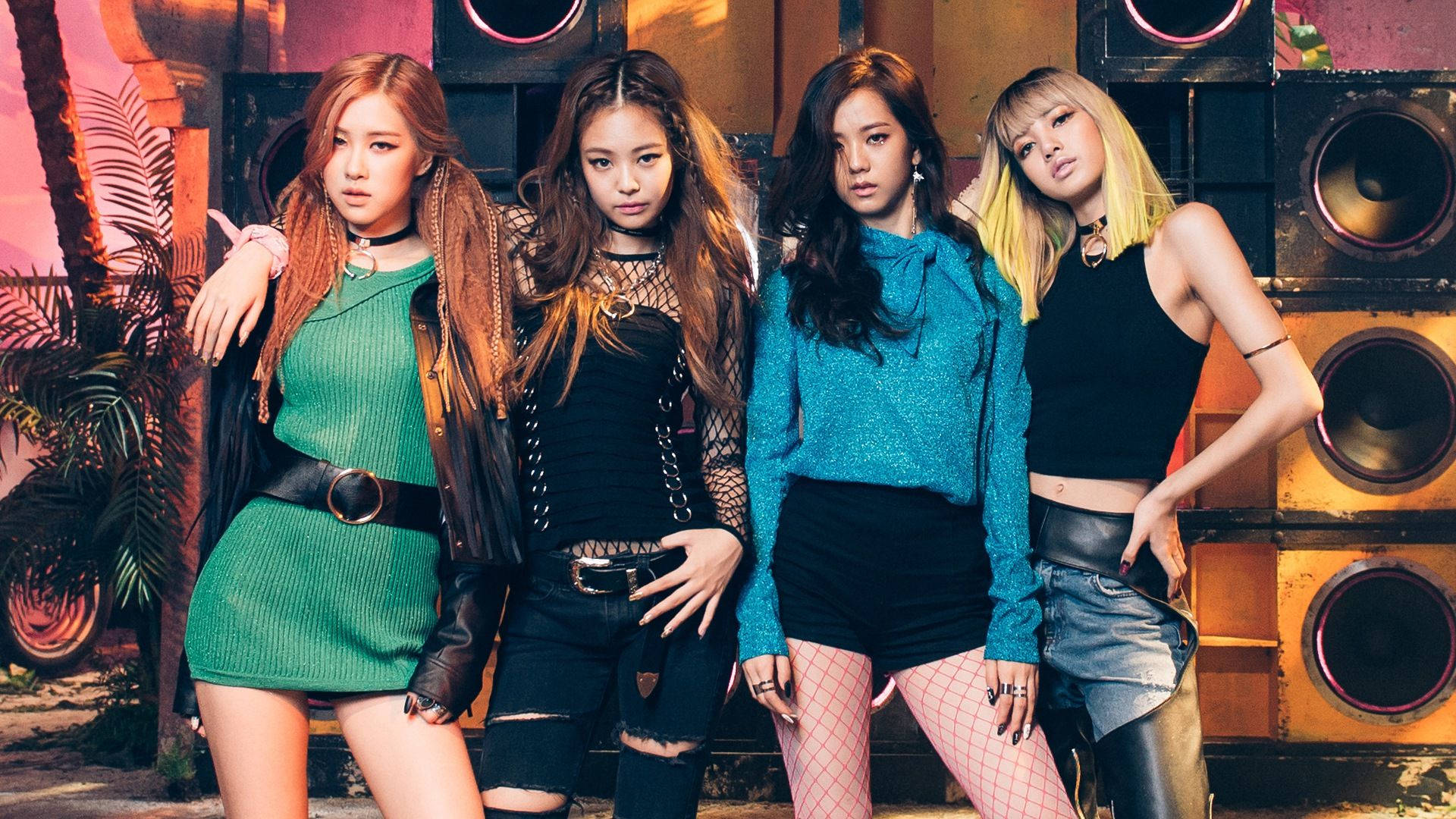 Blackpink na Yumayanig sa Mundo gamit ang Boombayah Wallpaper